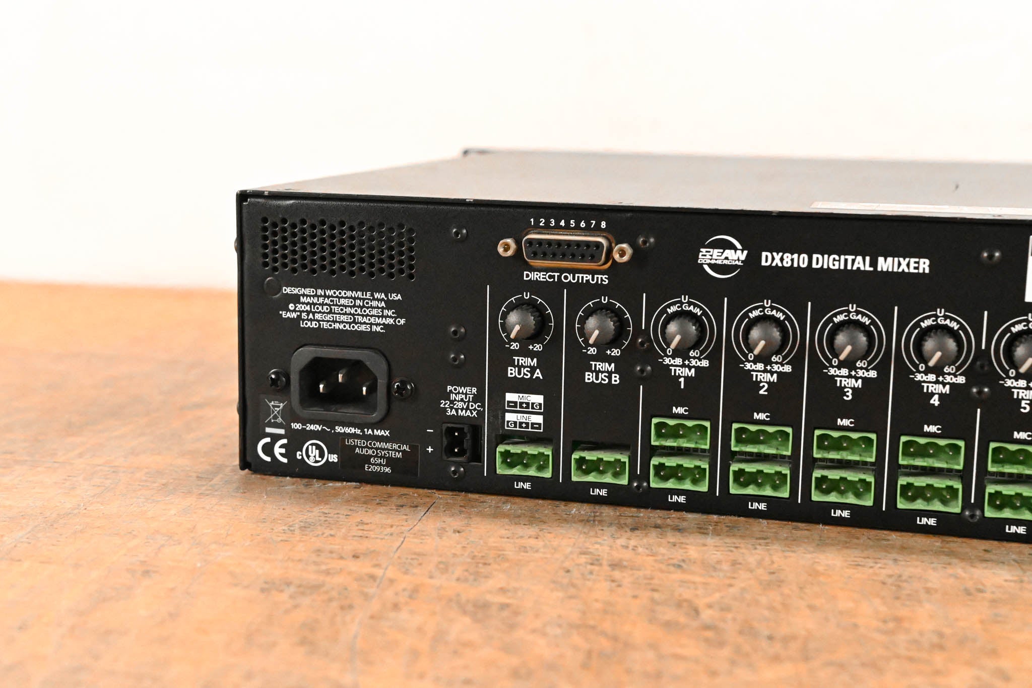 EAW DX810 8x10 Digital Matrix Mixer and Signal Processor