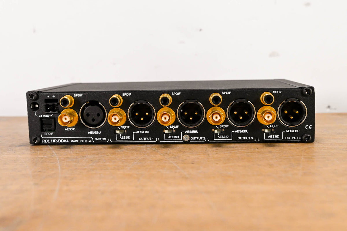 Radio Design Labs HR-DDA4 Digital Audio Distributor (NO POWER SUPPLY)