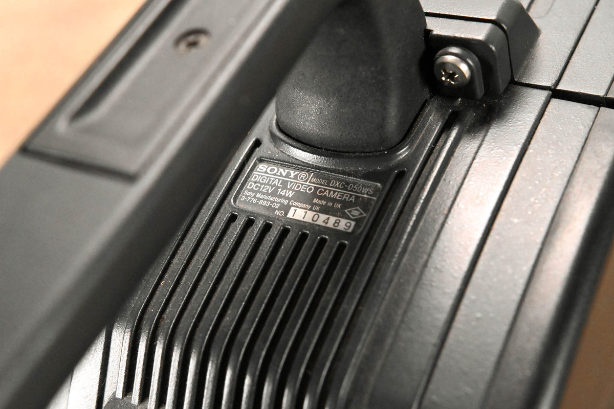 Sony DXC-D50WS Broadcast Camera Body with CA-TX50 Camera Adapter