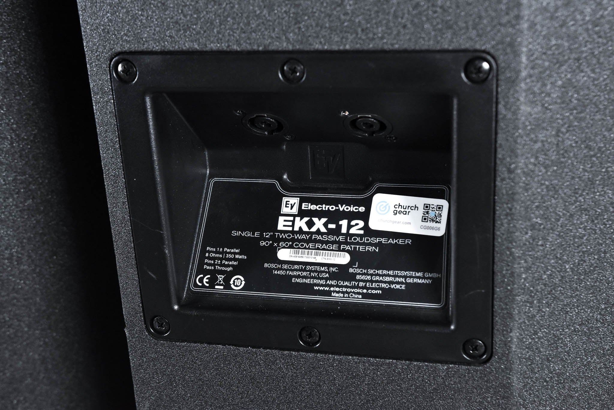 Electro-Voice (EV) EKX-12 12" 2-Way Full-Range Passive Loudspeaker PAIR