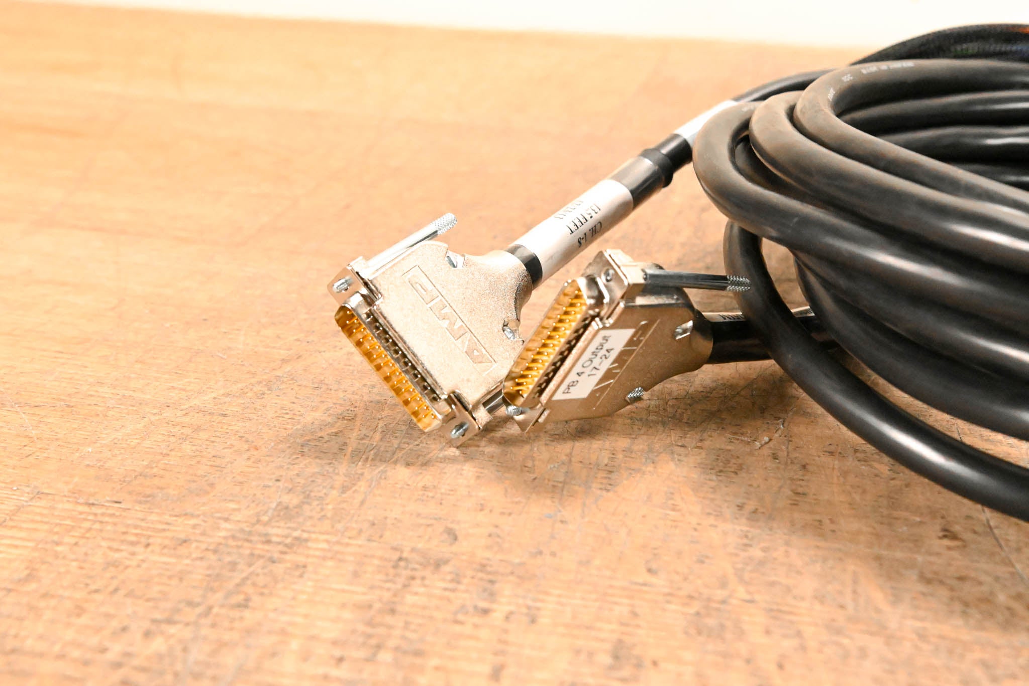 Unbranded DB25IM to (2)DB25IM TASCAM Pinout Cable - 13.5' (PAIR)