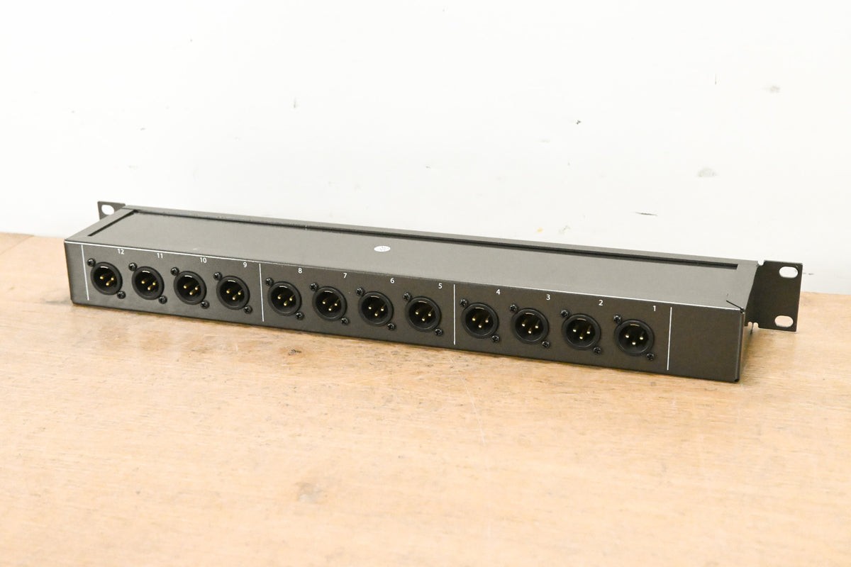 Hosa PDR-369 XLR3F to XLR3M Patch Bay