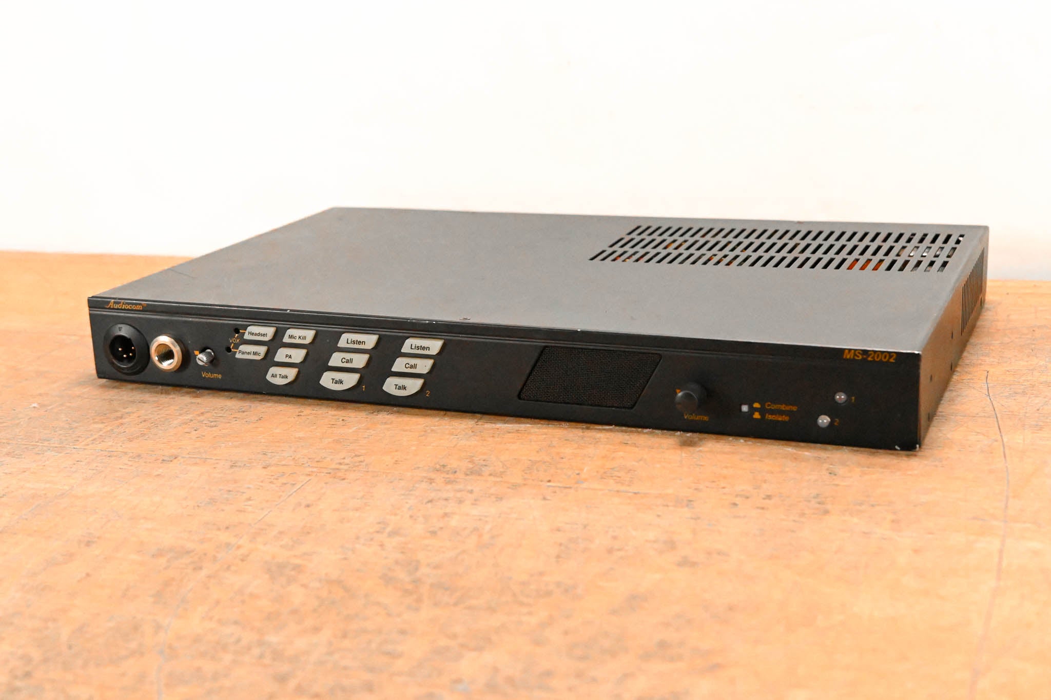 Telex MS-2002 2-Channel Master Station and Power Supply