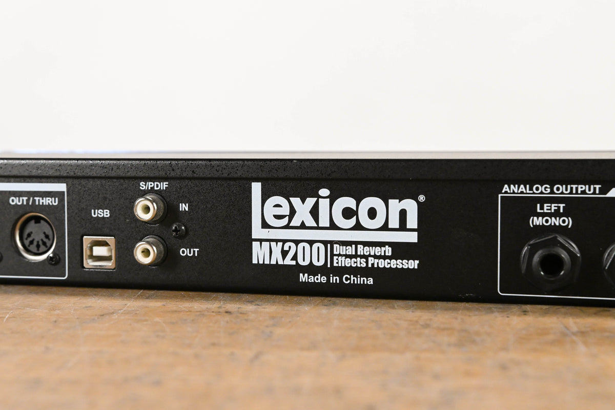 Lexicon MX200 Stereo Reverb Effects Processor (NO POWER SUPPLY)