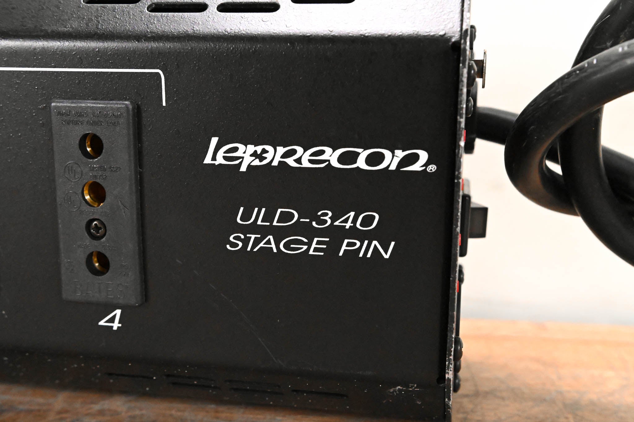 Leprecon ULD-340 4-Channel 15A Tree Mount Dimmer with Stage Pin Output