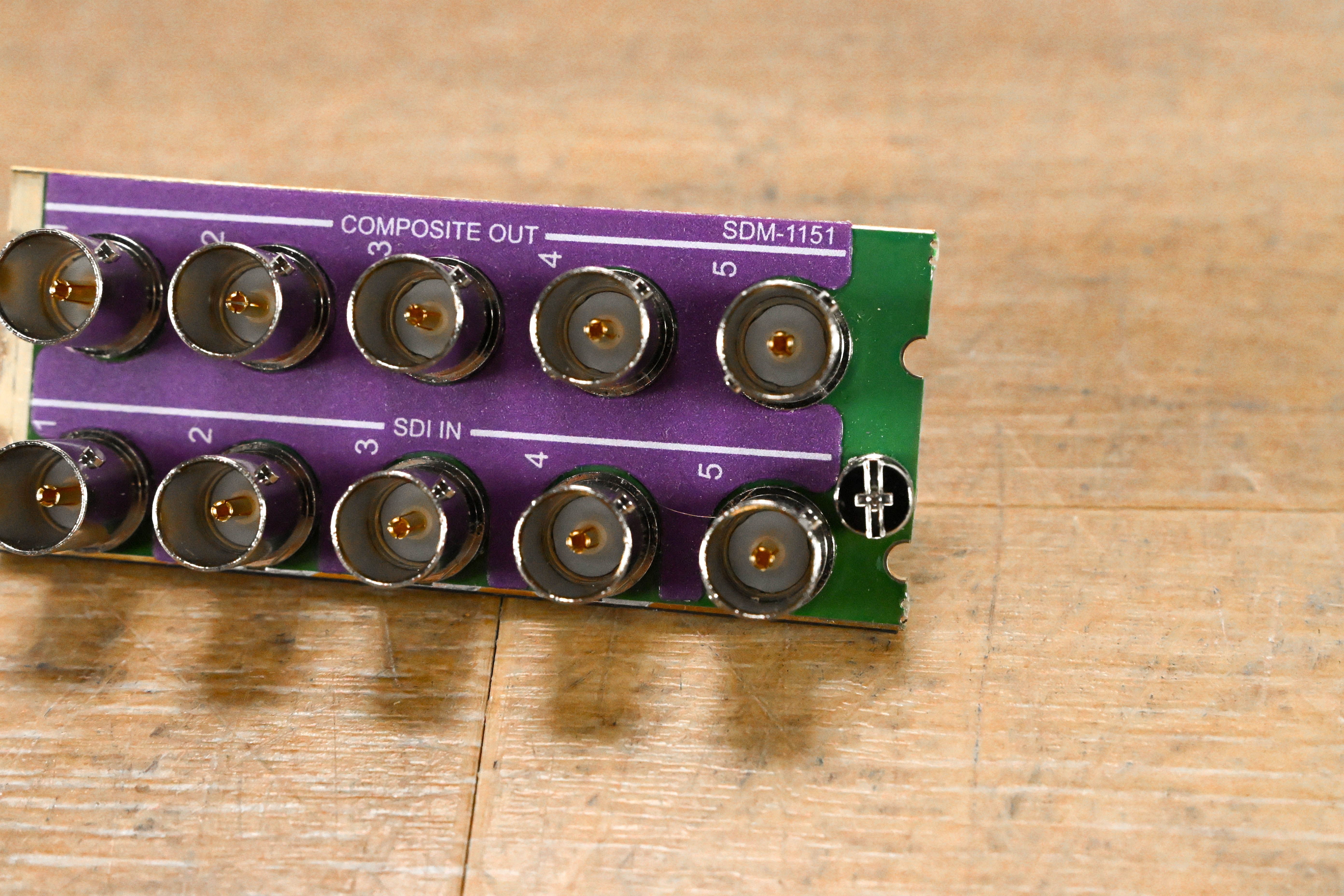 Miranda SDM-1151 Rear I/O Module for Densité Frame