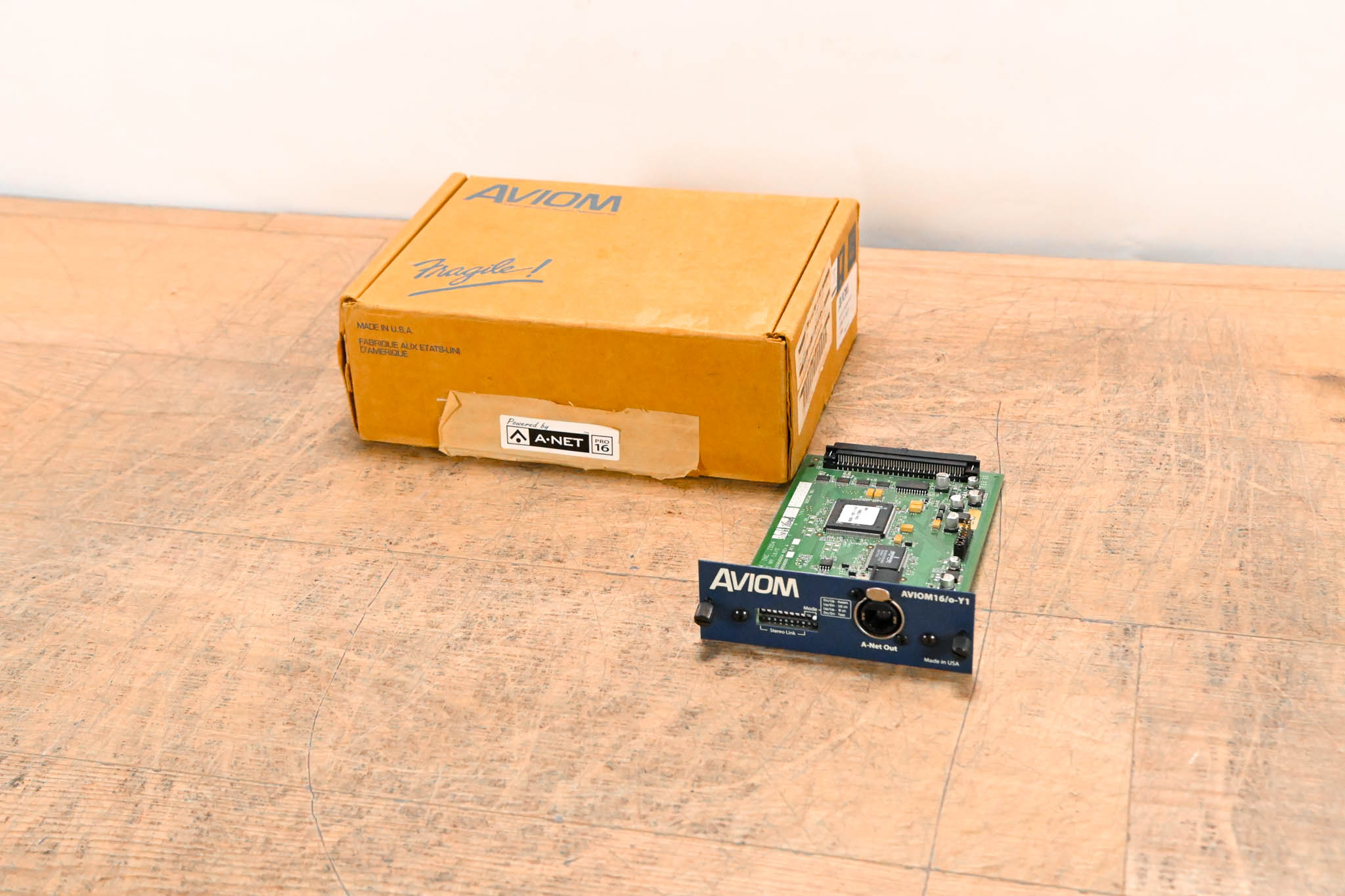 Aviom 16/o-Y1 A-Net Card for Yamaha Digital Products