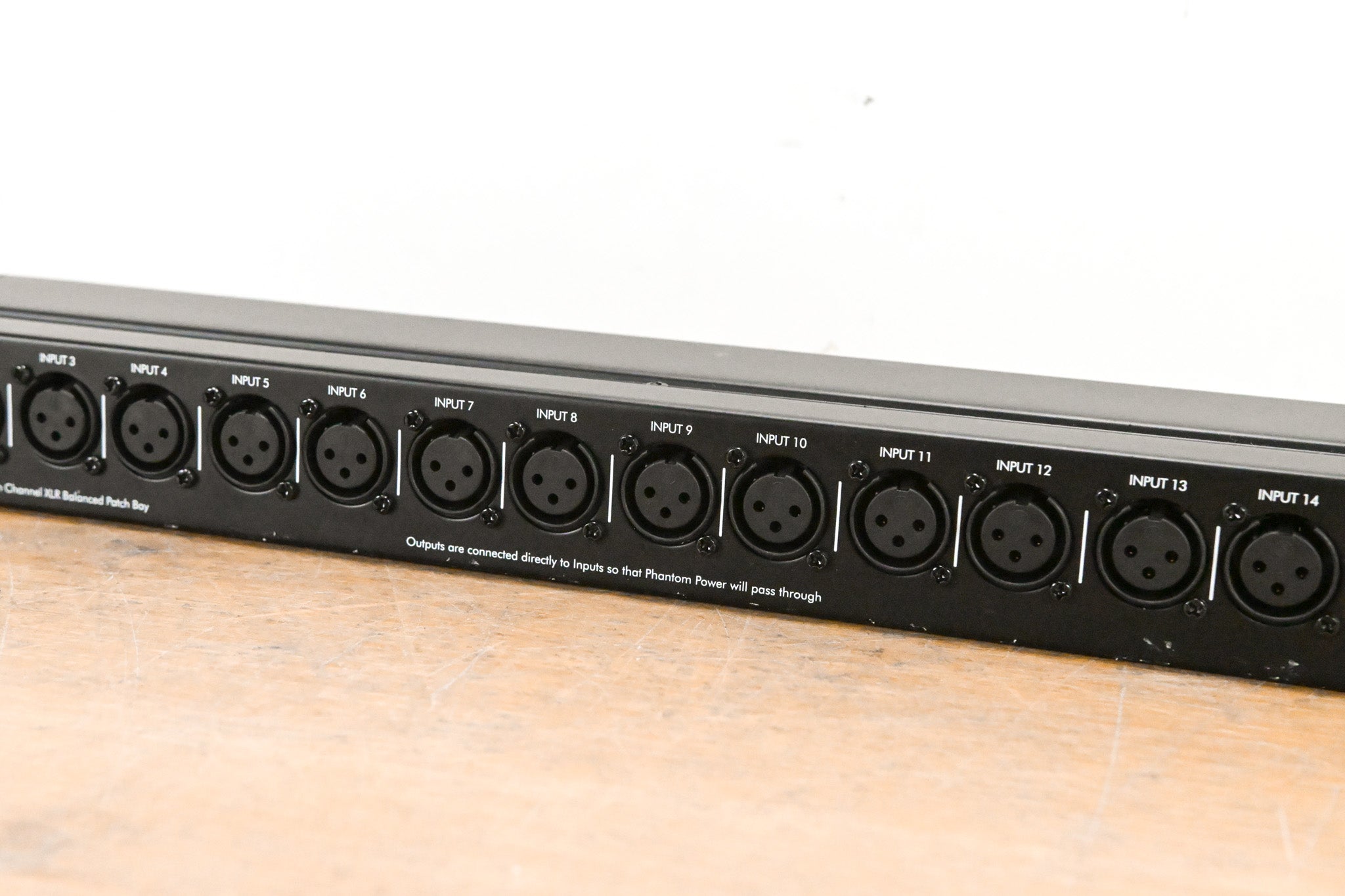 ART P16 16-Channel XLR Balanced Patchbay