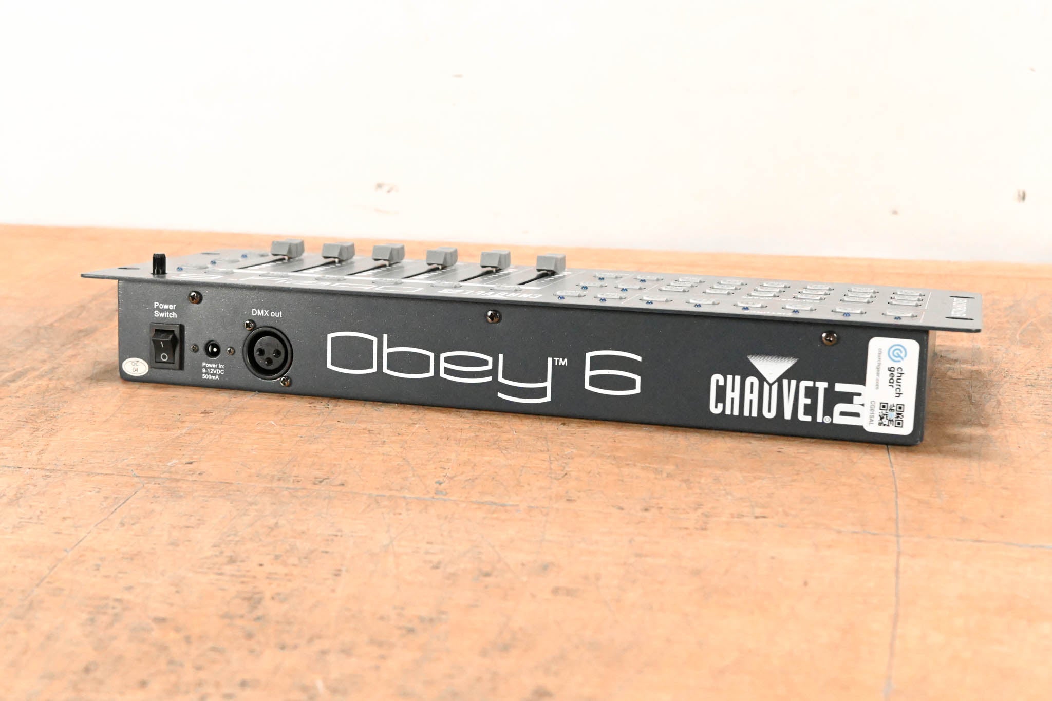 Chauvet Obey 6 36-Channel DMX Lighting Controller (NO POWER SUPPLY)