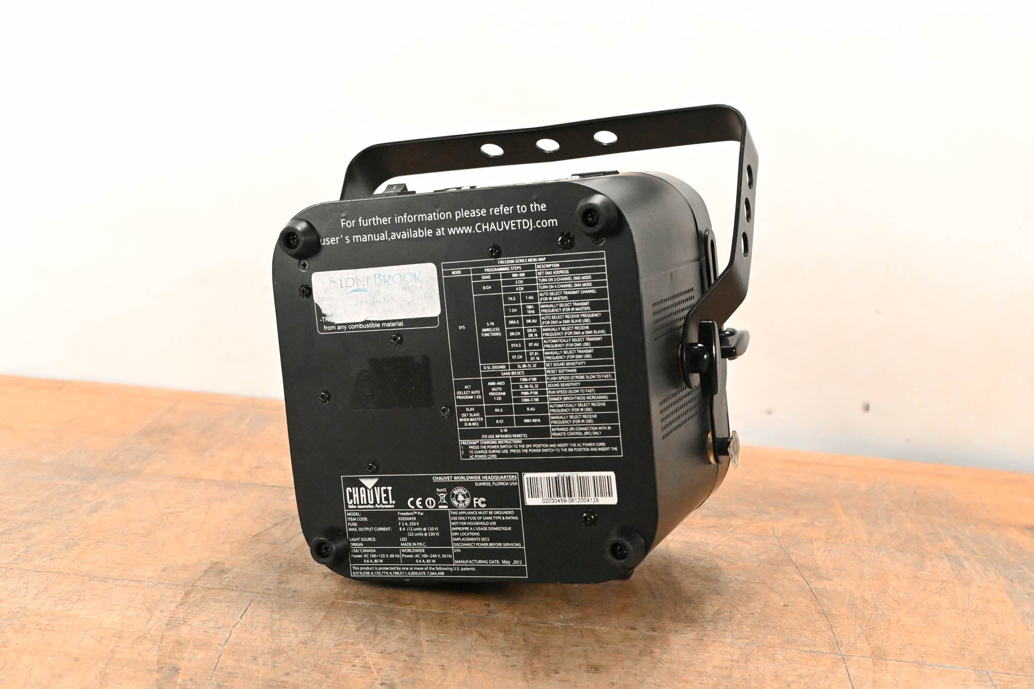 Chauvet Freedom Par RGBA Wireless LED Par