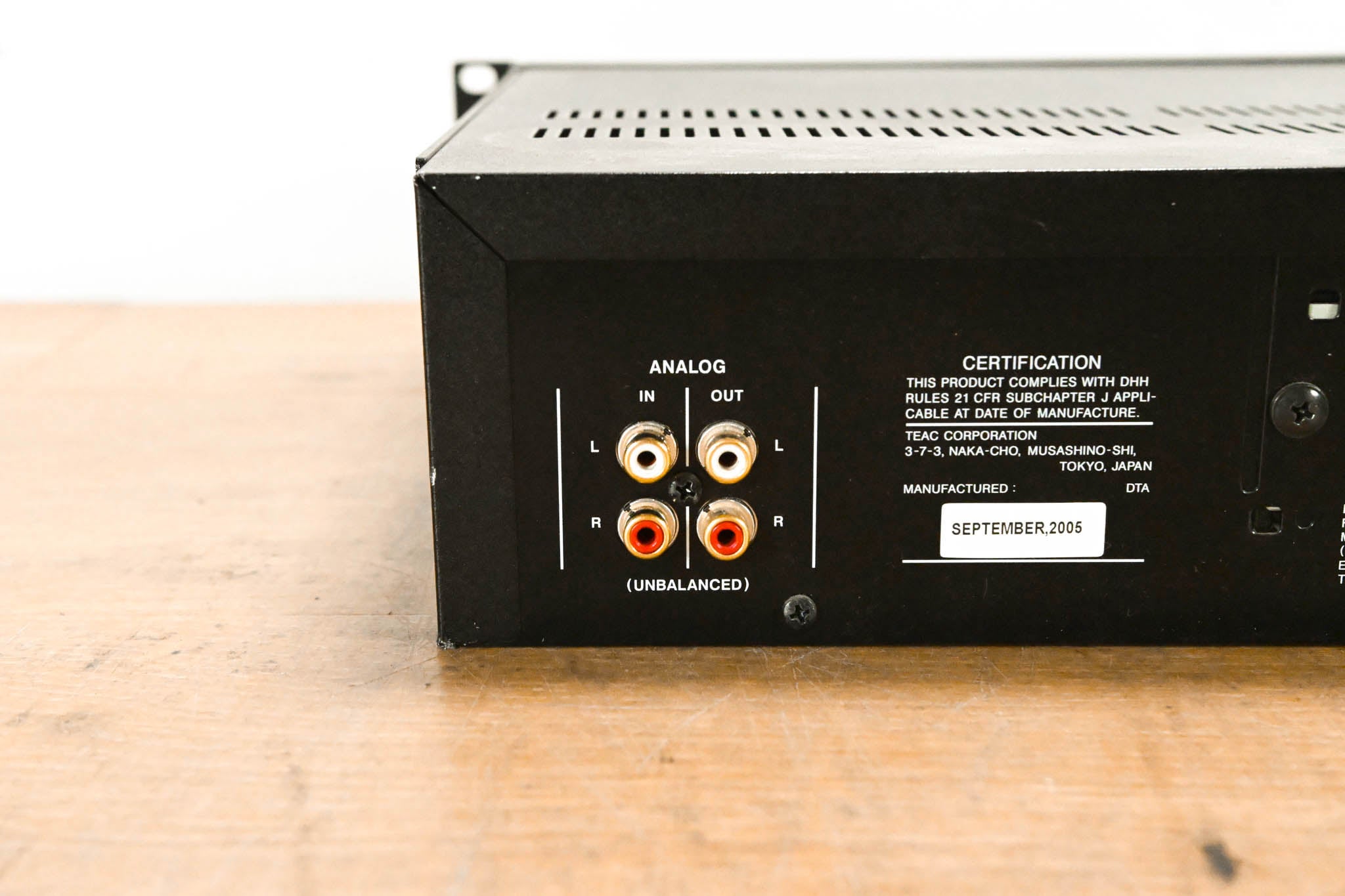 TASCAM CD-RW750 CD Recorder/Player