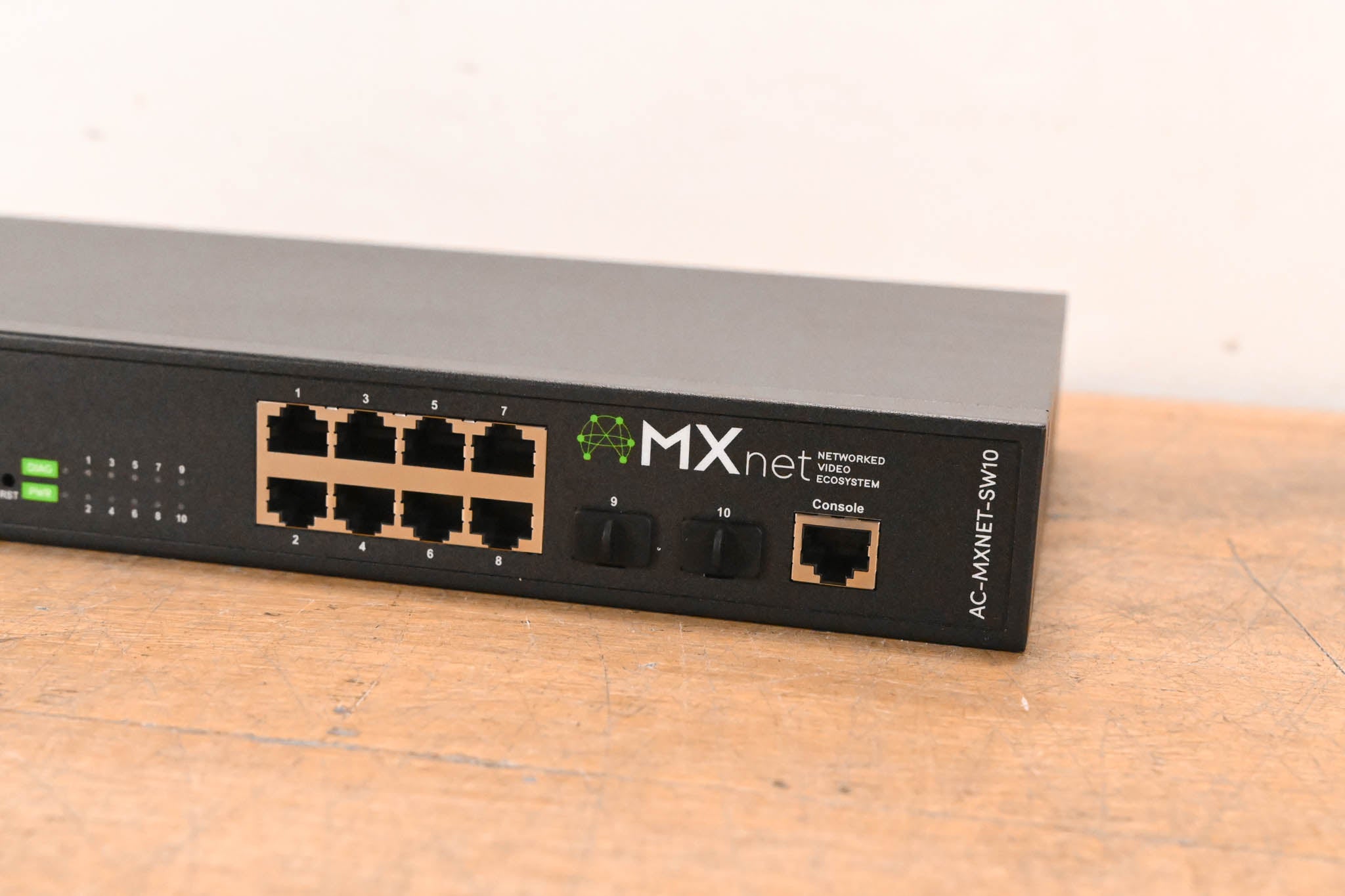 AVPro Edge AC-MXNET-SW10 10-Port Gigabit PoE+ Network Switch