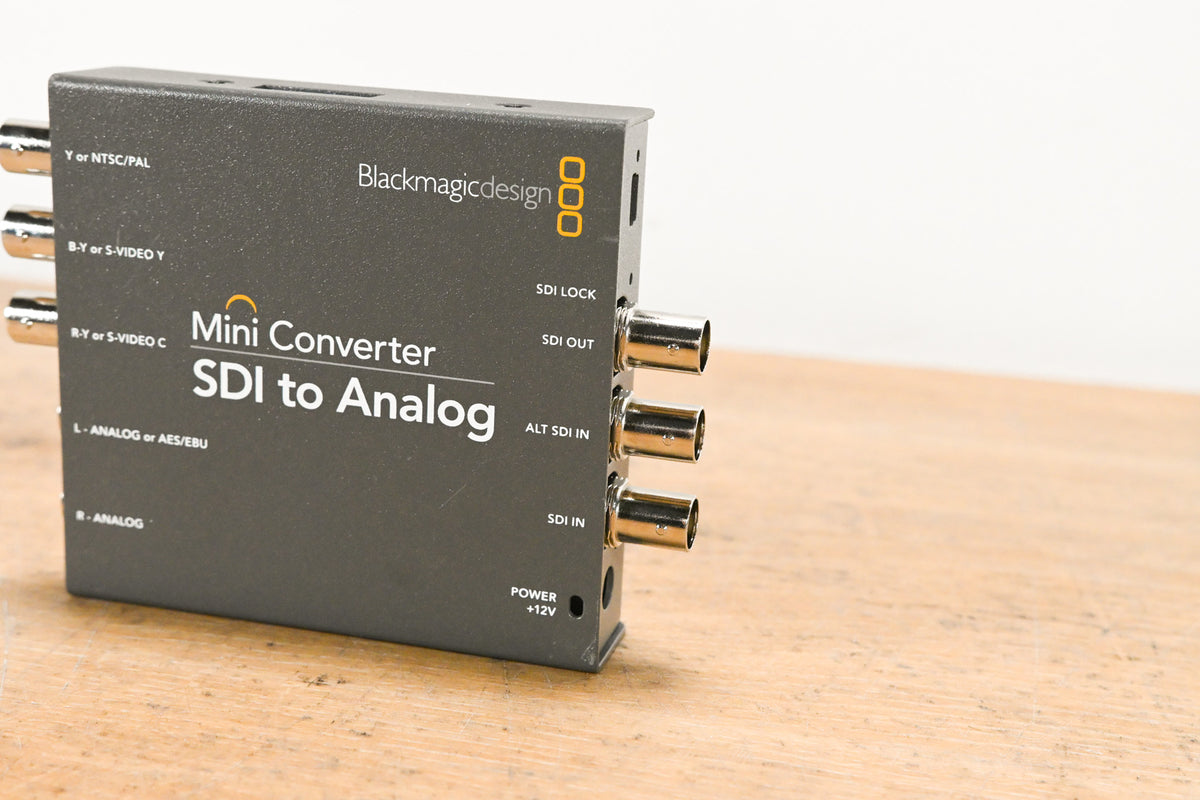 Blackmagic Design Mini Converter SDI to Analog (NO POWER SUPPLY)