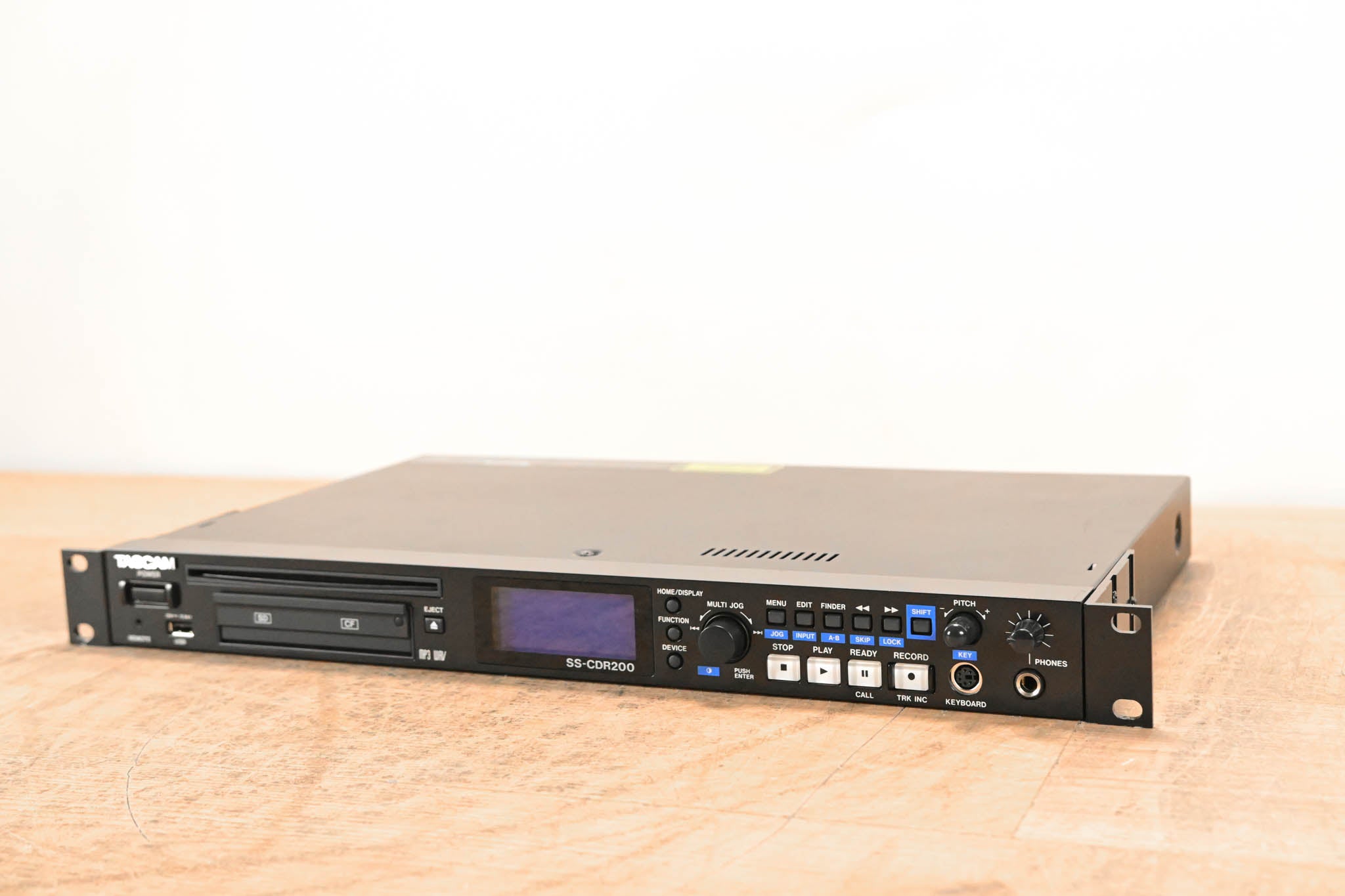 TASCAM SS-CDR200 Solid State and CD Digital Audio Recorder