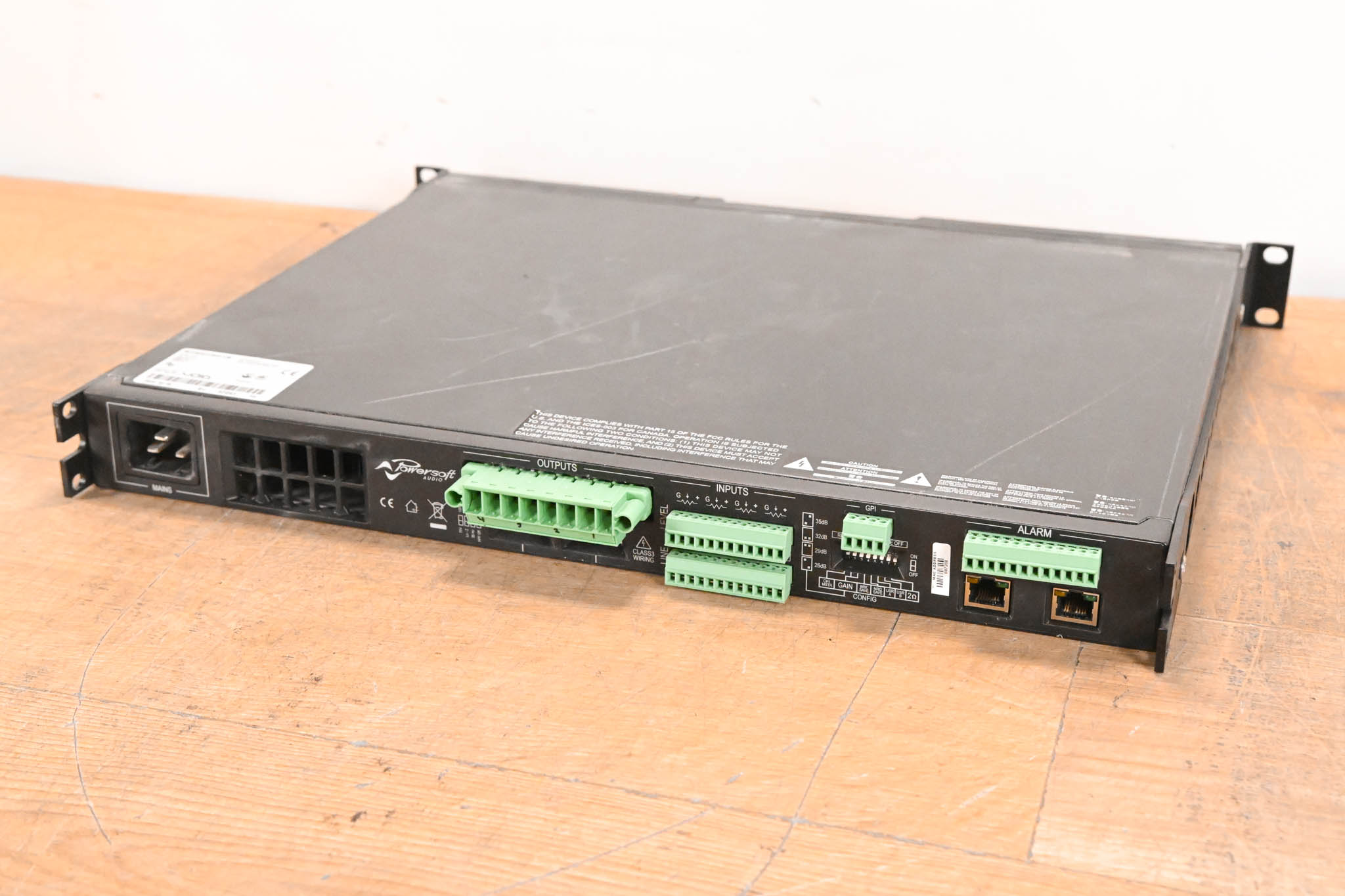 Void Bias Q2 4-Channel DSP Power Amplifier w/ Dante