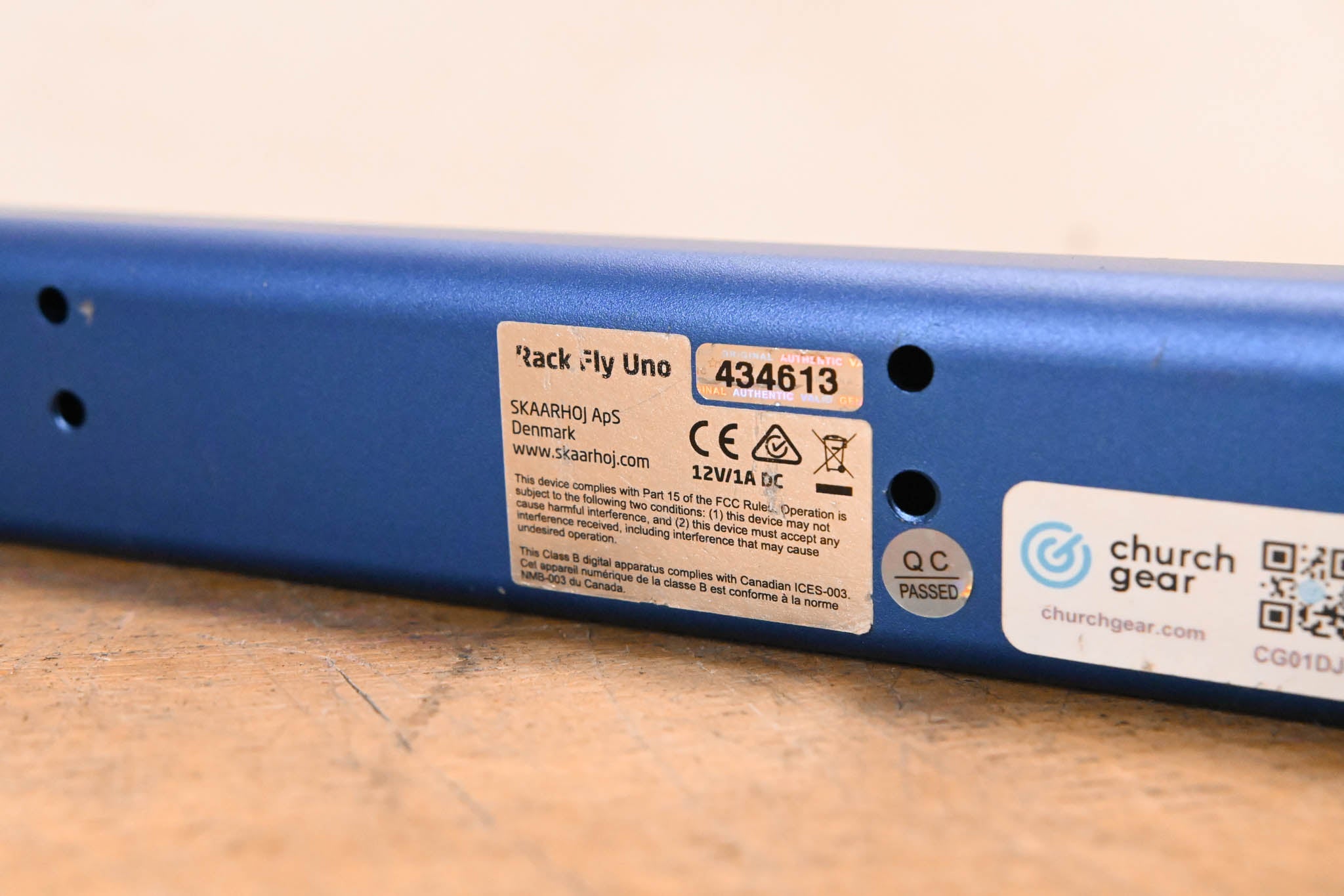 SKAARHOJ Rack Fly Uno Universal Control Panel