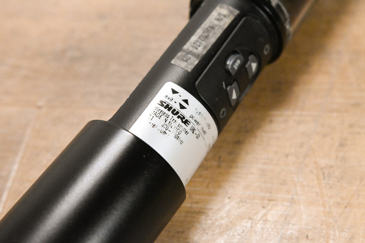 Shure UR2/SM58 Wireless Handheld Transmitter w/ SM58 Capsule - G1 Band