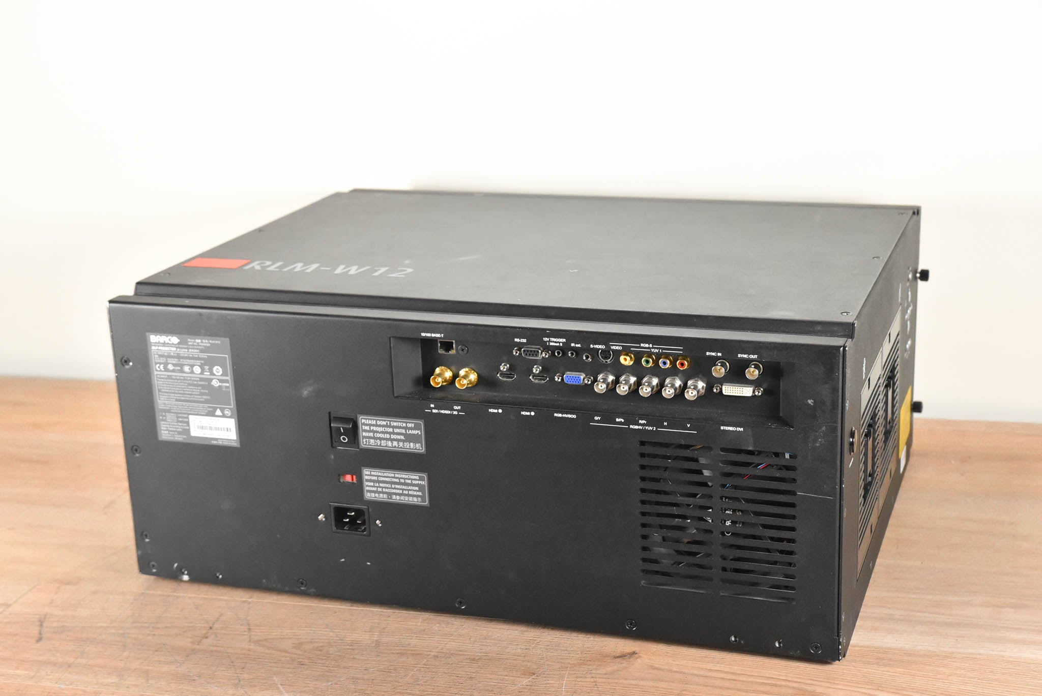 Barco RLM-W12 11,500-Lumen WUXGA Large Venue DLP Projector