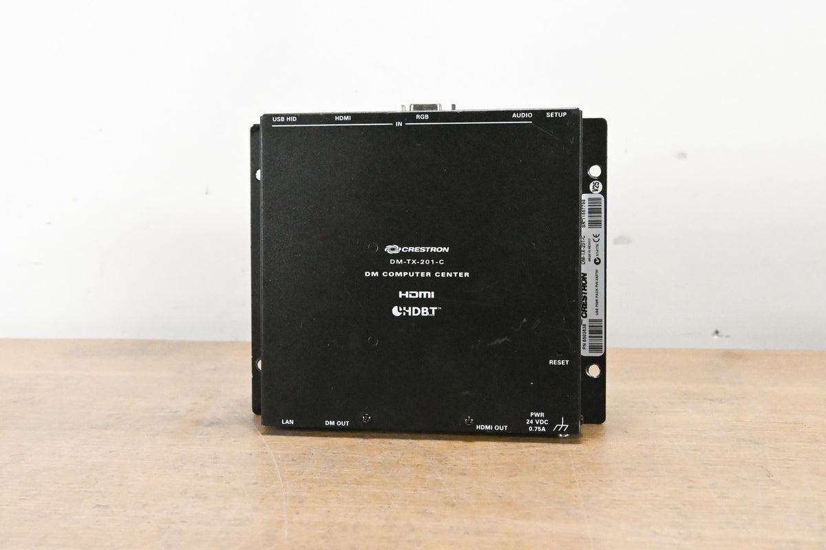 Crestron DM-TX-201-C DigitalMedia 8G+ Transmitter (NO POWER SUPPLY)