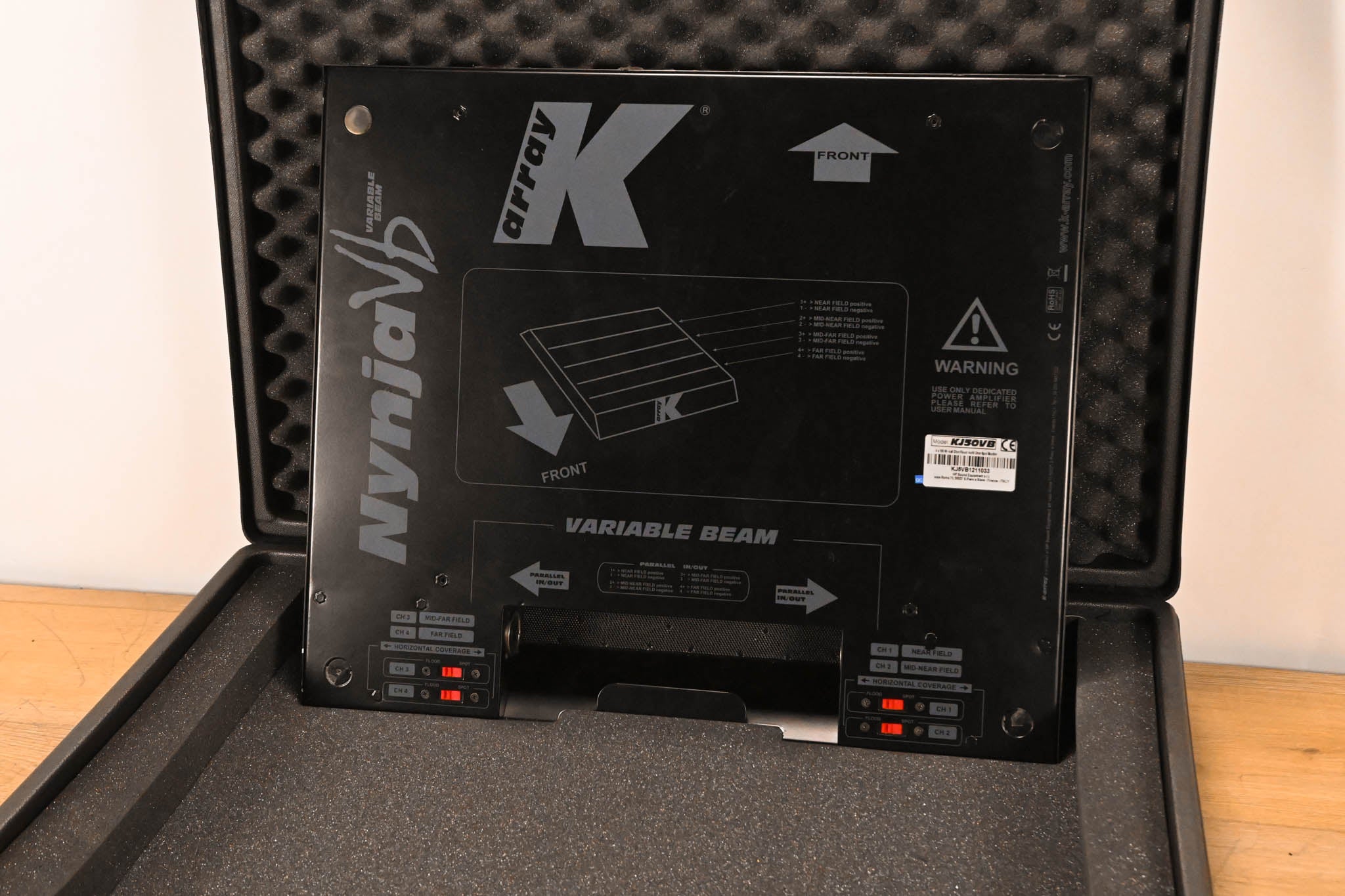 K-Array KJ50VB  Low-Profile Variable Beam Speaker