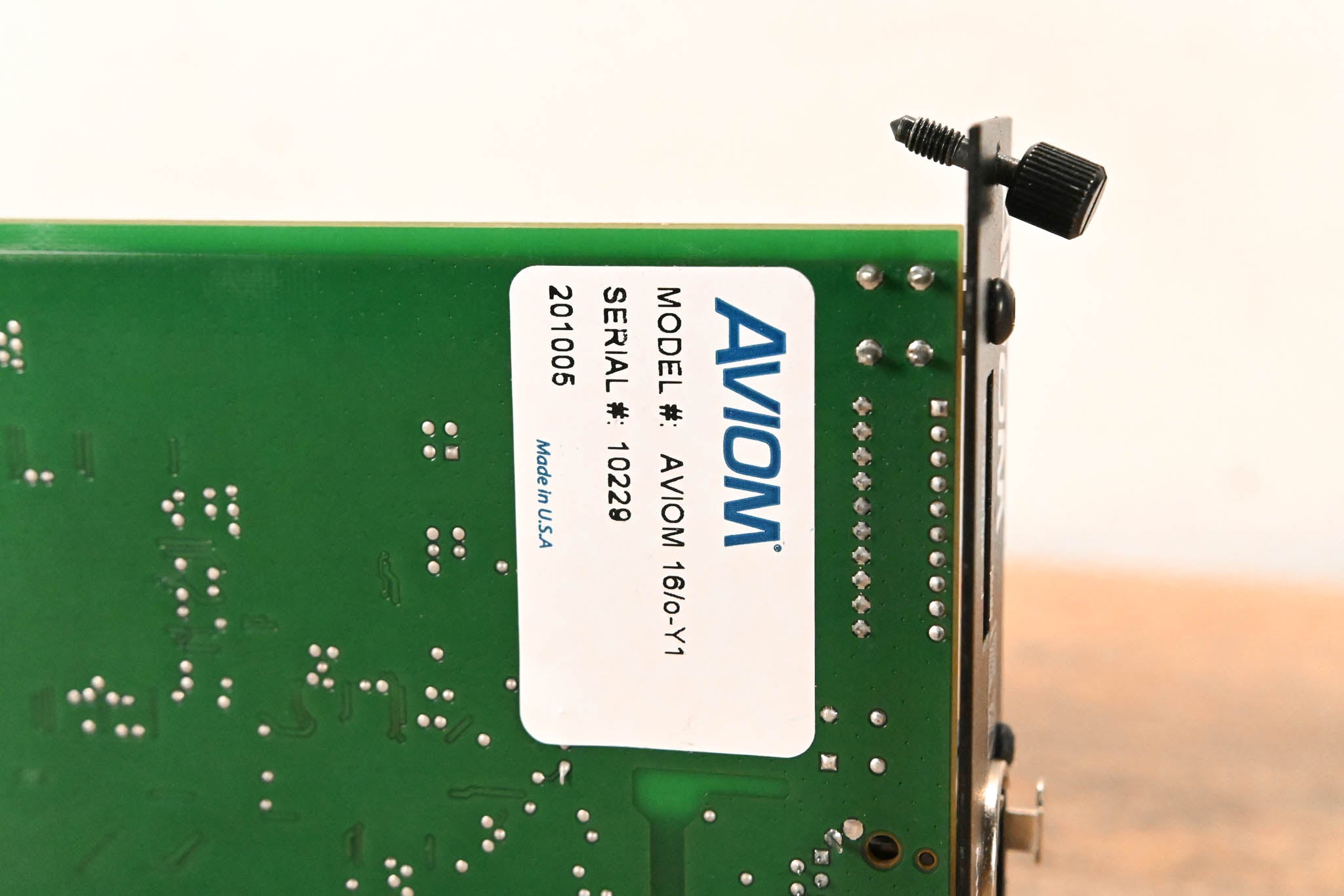 Aviom 16/o-Y1 A-Net Card for Yamaha Digital Products
