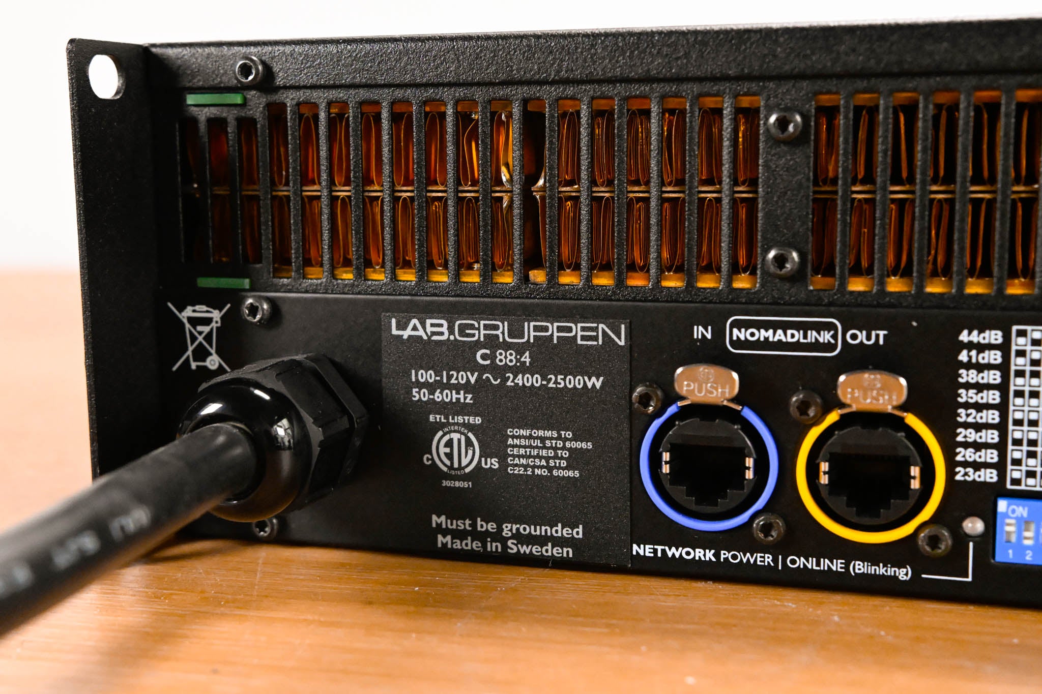 Lab Gruppen C 88:4 4-Channel Power Amplifier