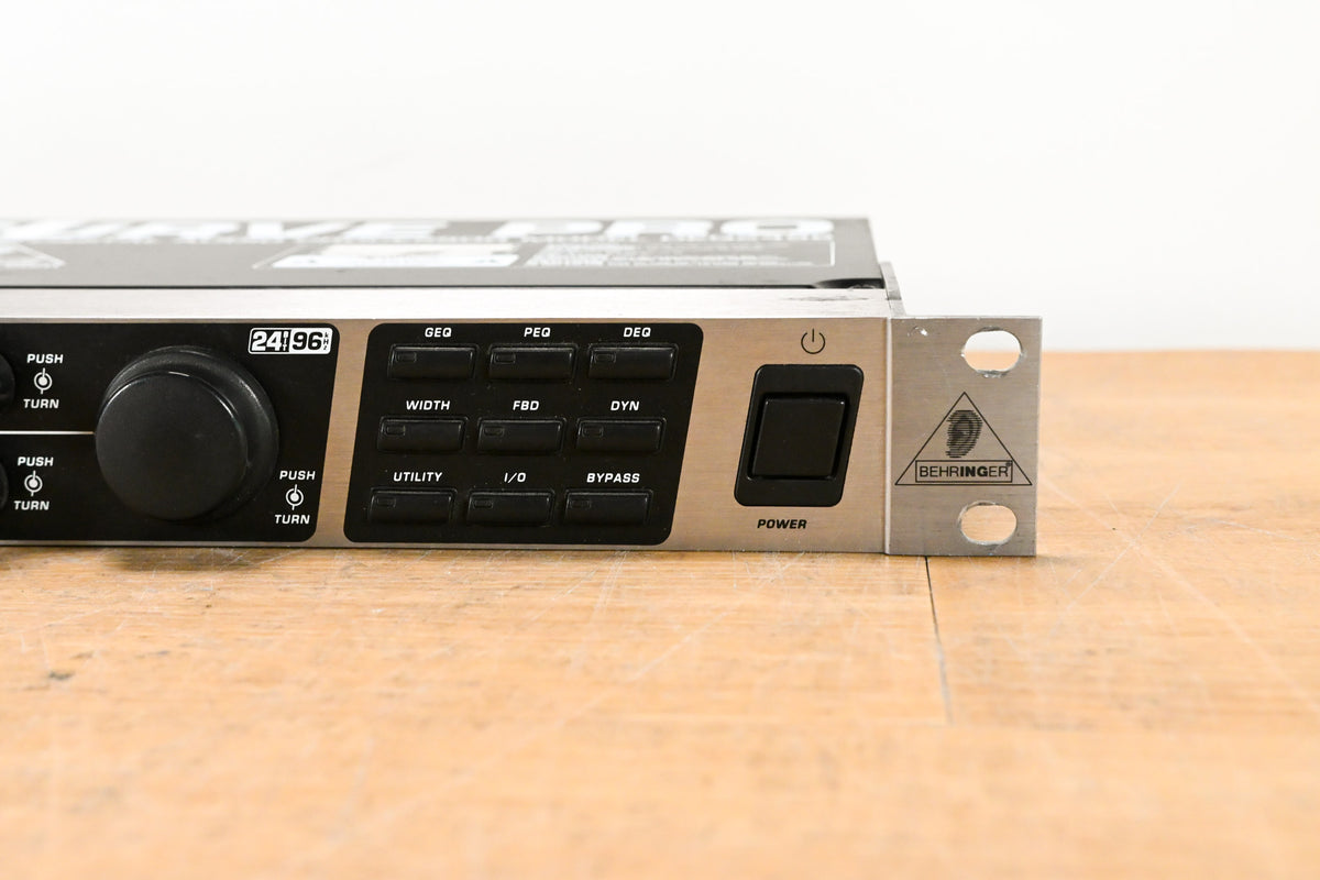 Behringer Ultracurve Pro DEQ2496 Equalizer and Mastering Processor