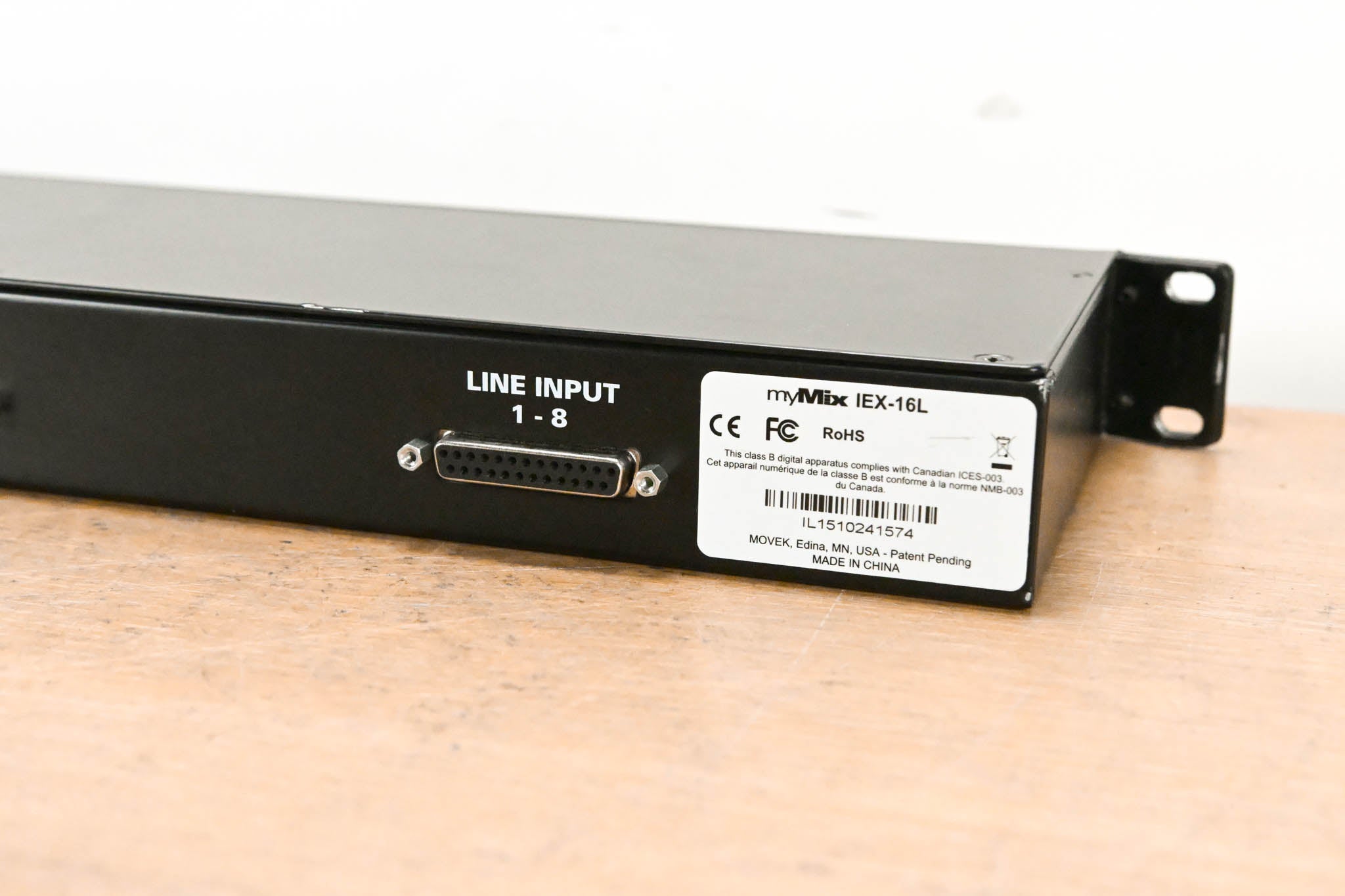 myMix IEX-16L 16-Channel Input Expander (NO POWER SUPPLY)