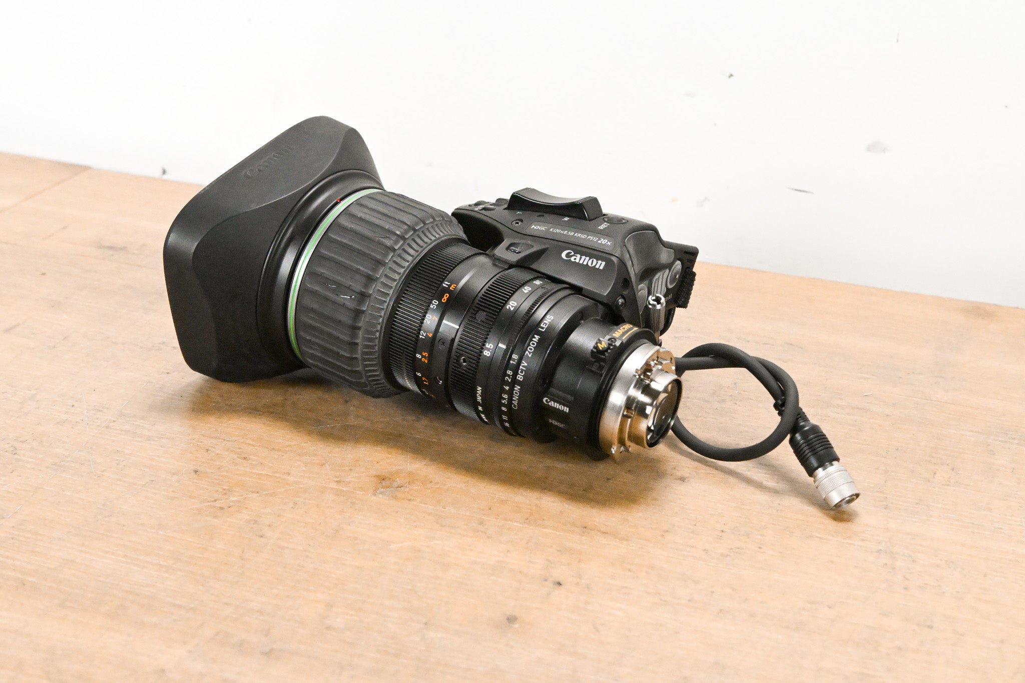 Canon KJ20x8.5B KRSD PS12 20x HDgc Series HDTV Zoom Lens 1:8.5-170mm