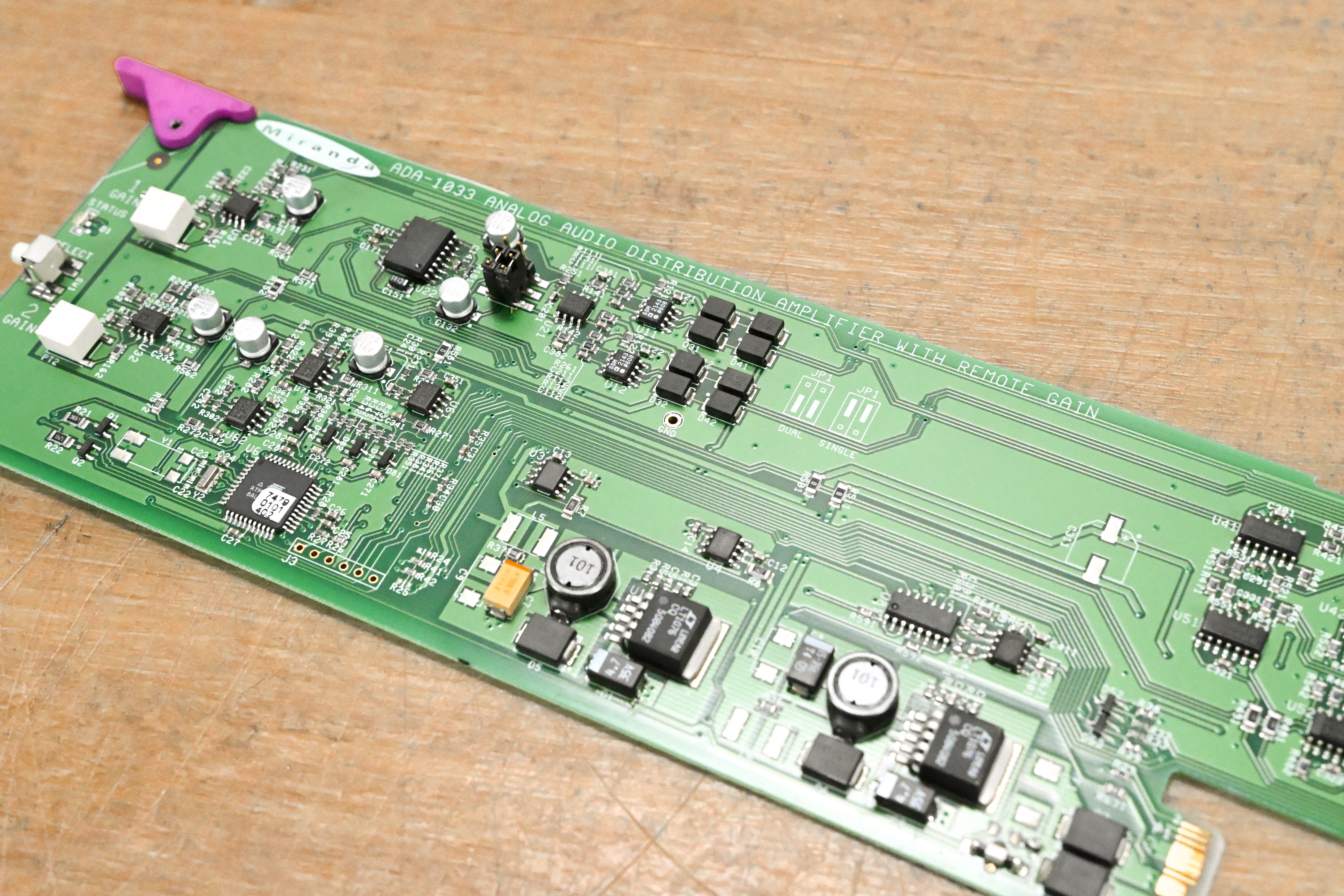 Miranda ADA-1033 Analog Audio Distribution Amplifier with Remote Gain