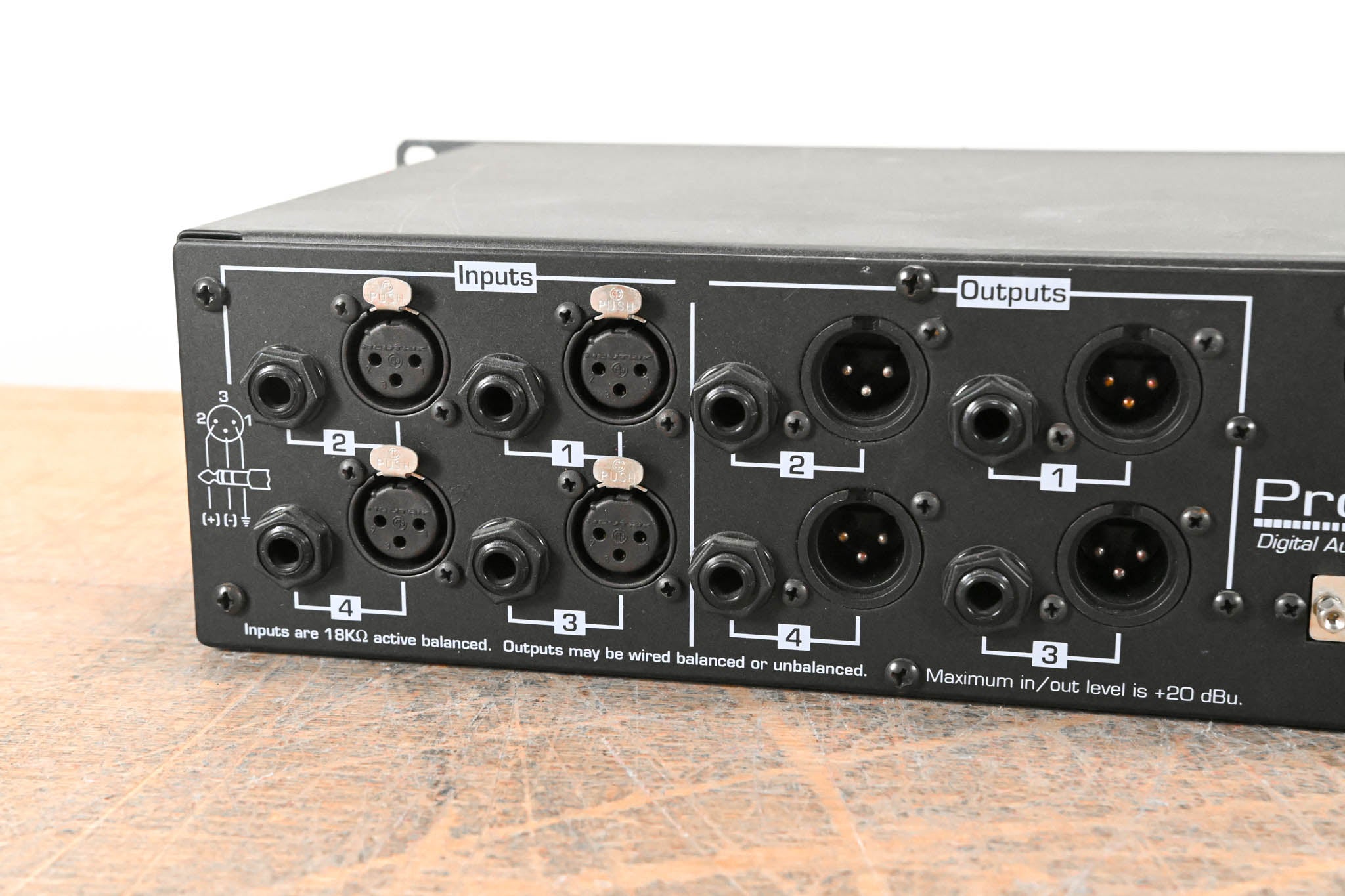 Ashly Protea System II 4.24G 4-Channel Digital Graphic Equalizer