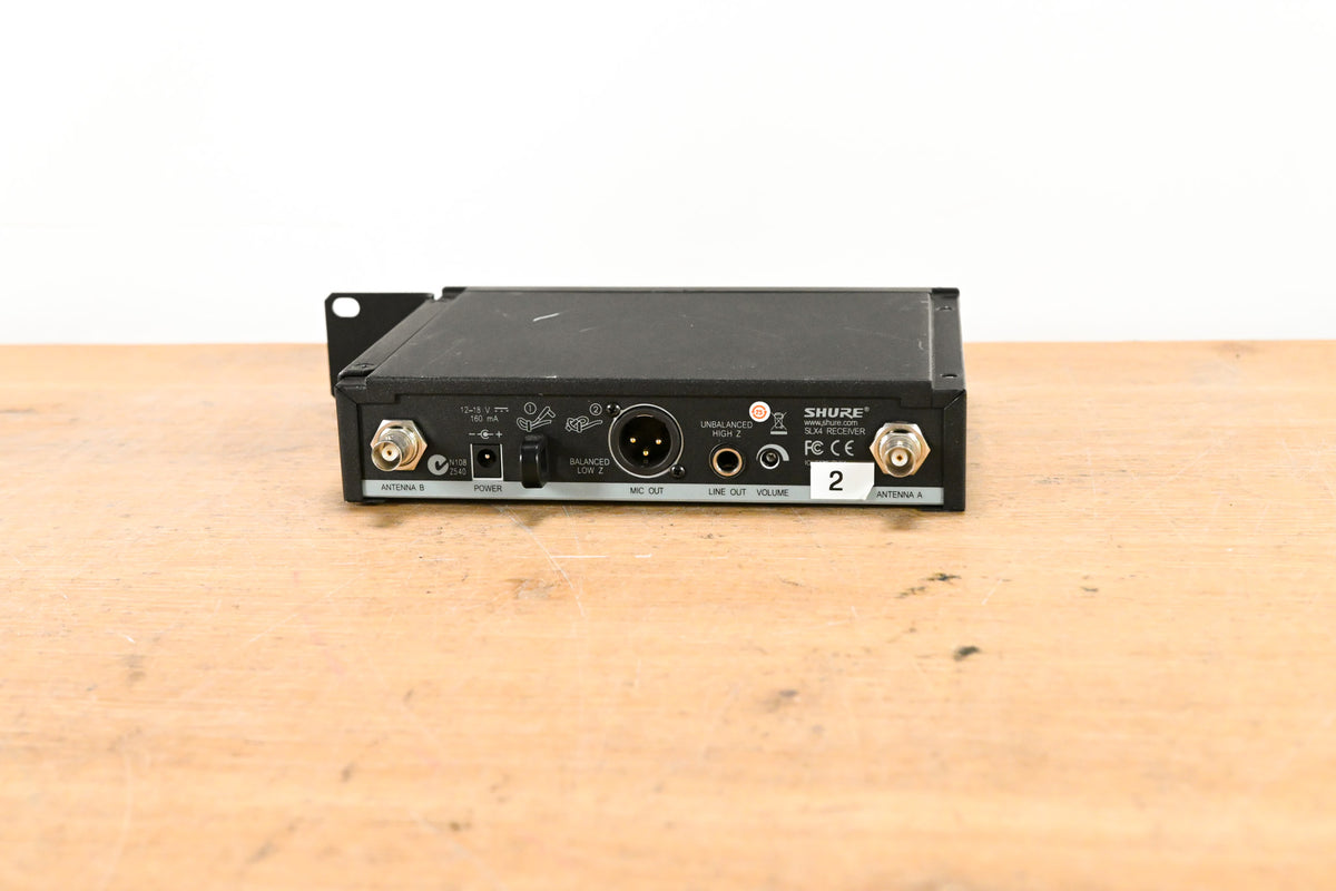 Shure SLX14 Bodypack Wireless System - J3 Band (NO POWER SUPPLY)