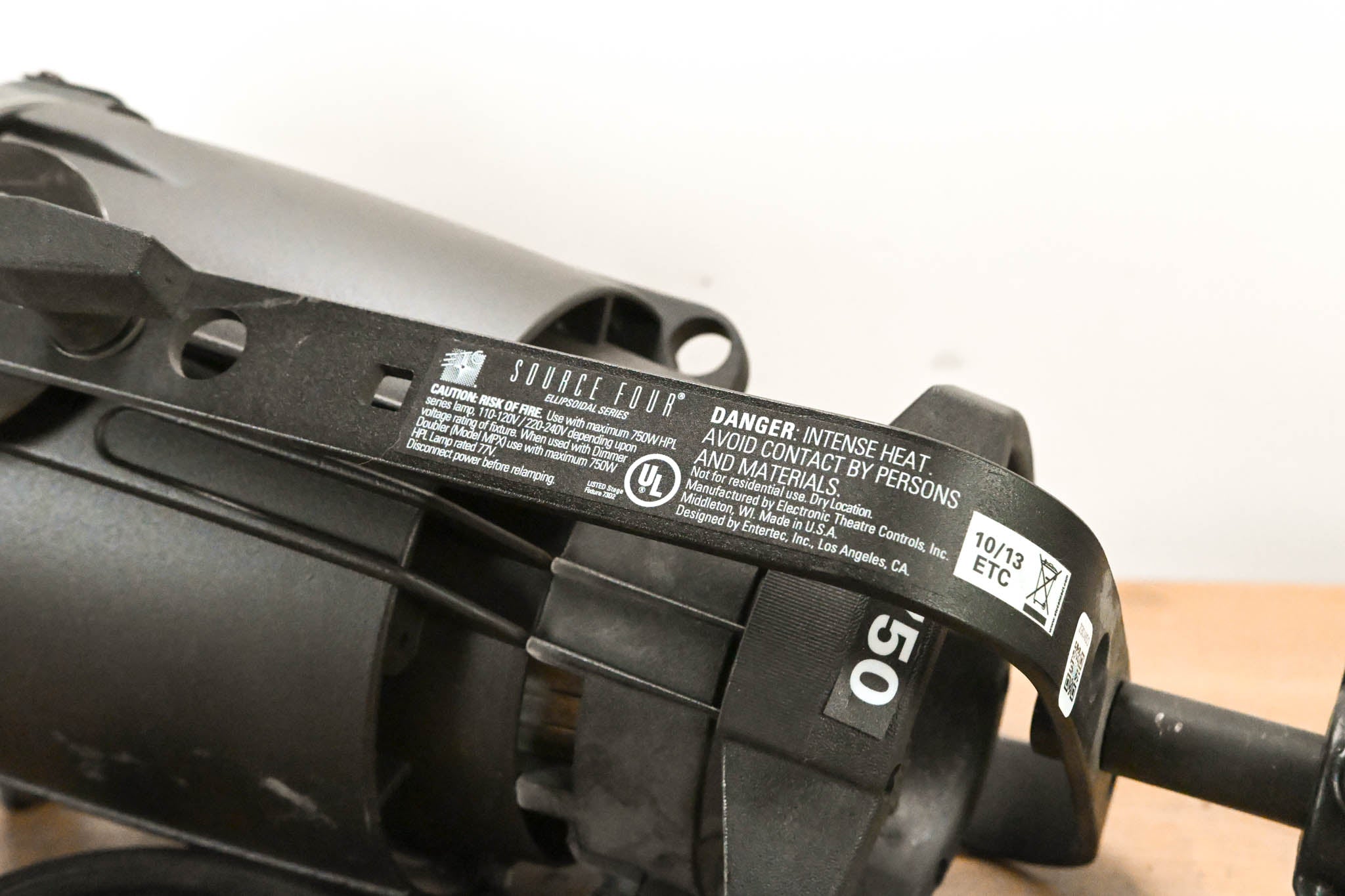 ETC Source Four 750 Ellipsoidal Light (No Lens Tube)