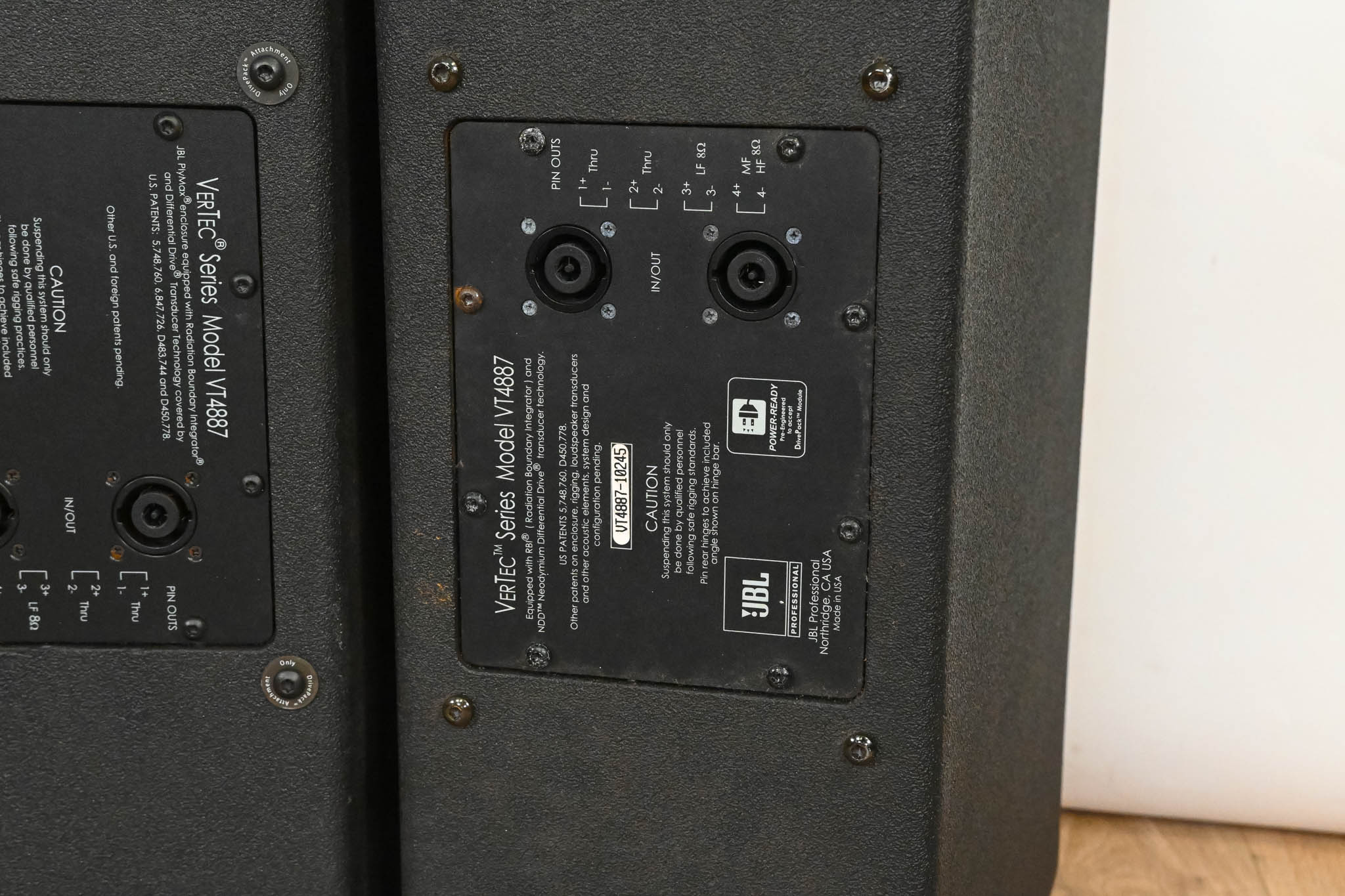 JBL VT4887 Compact Bi-Amplified 3-Way Line Array Element (PAIR)