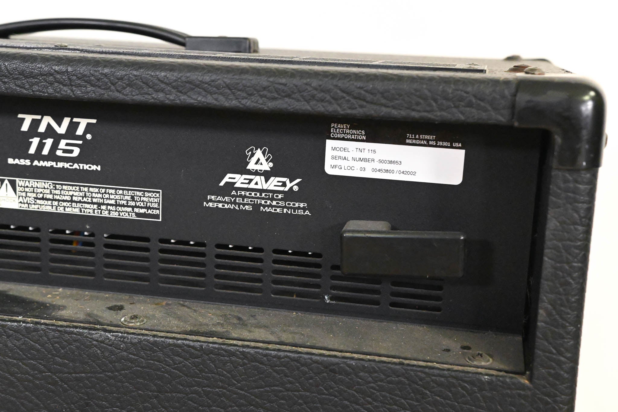 Peavey TNT 115 200W 1 x 15" Bass Combo Amp