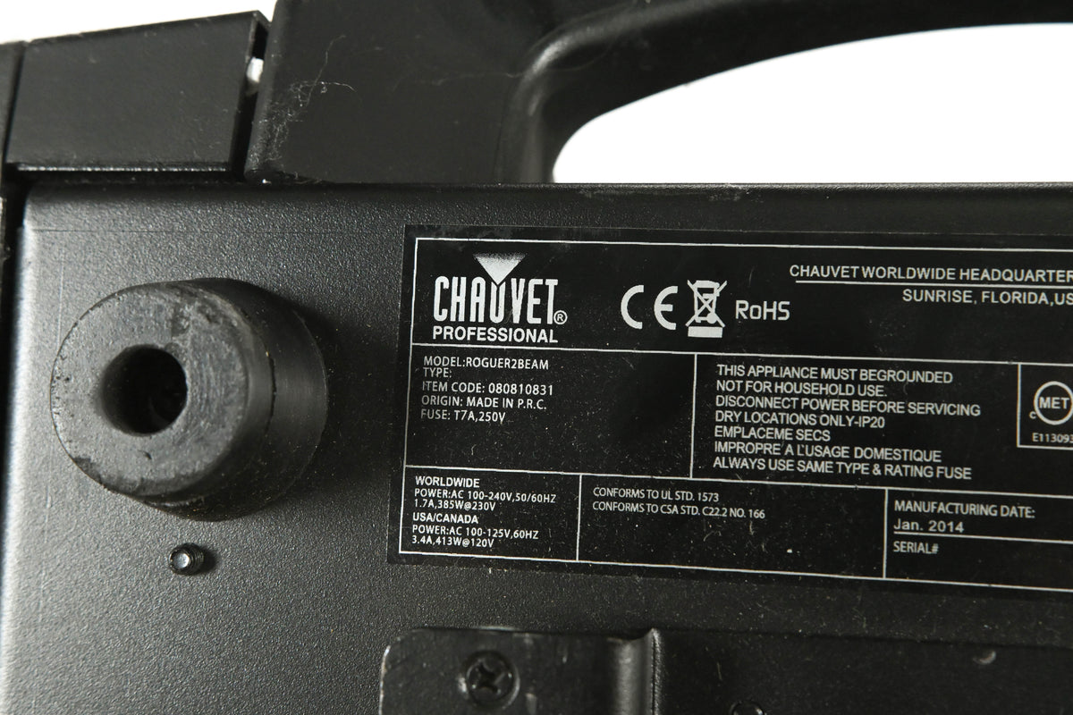 Chauvet Rogue R2 Beam Moving Head Light Fixture