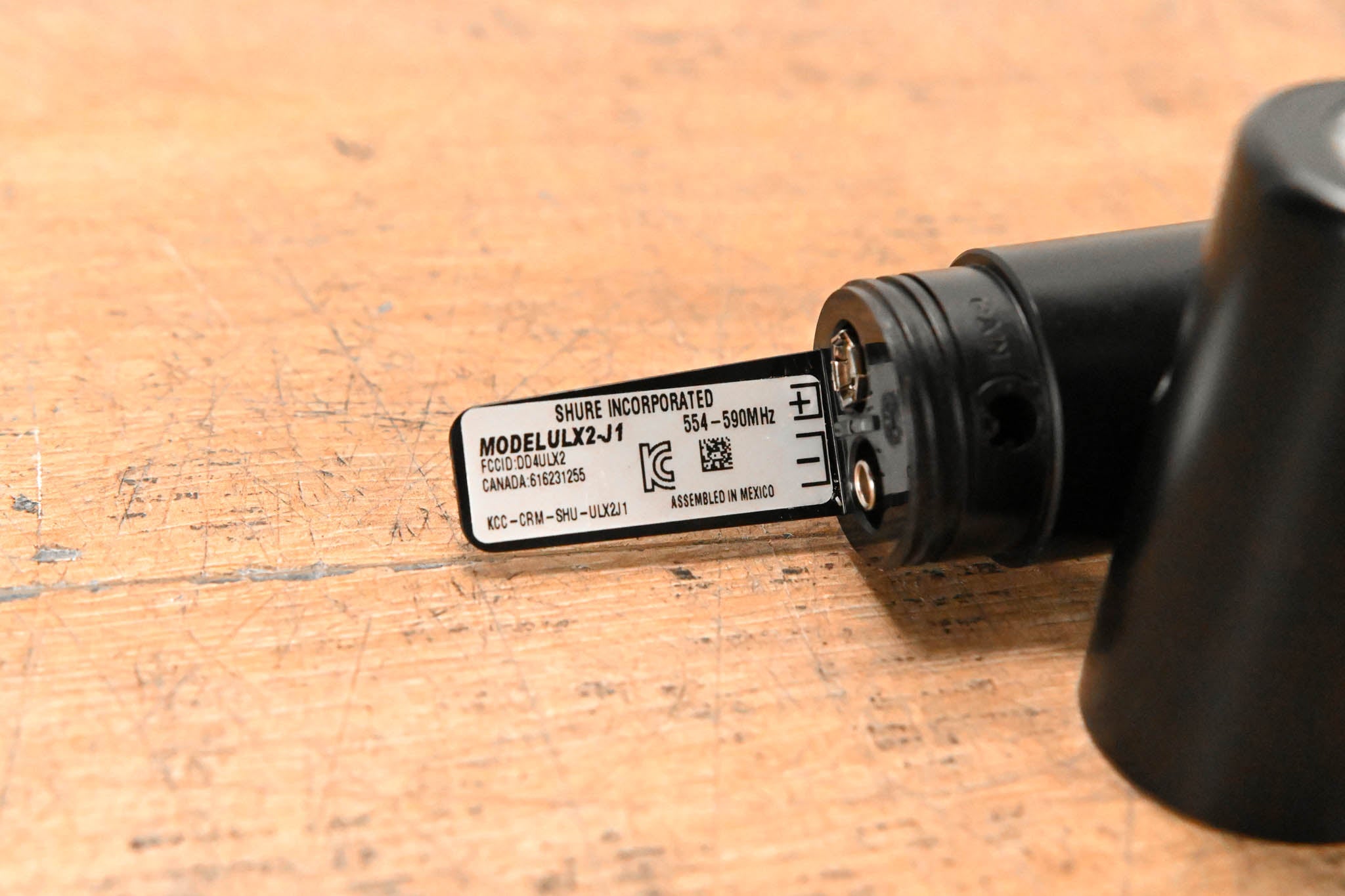 Shure ULX2/BETA87A Wireless Handheld Transmitter - J1 Band: 554-590 MHz