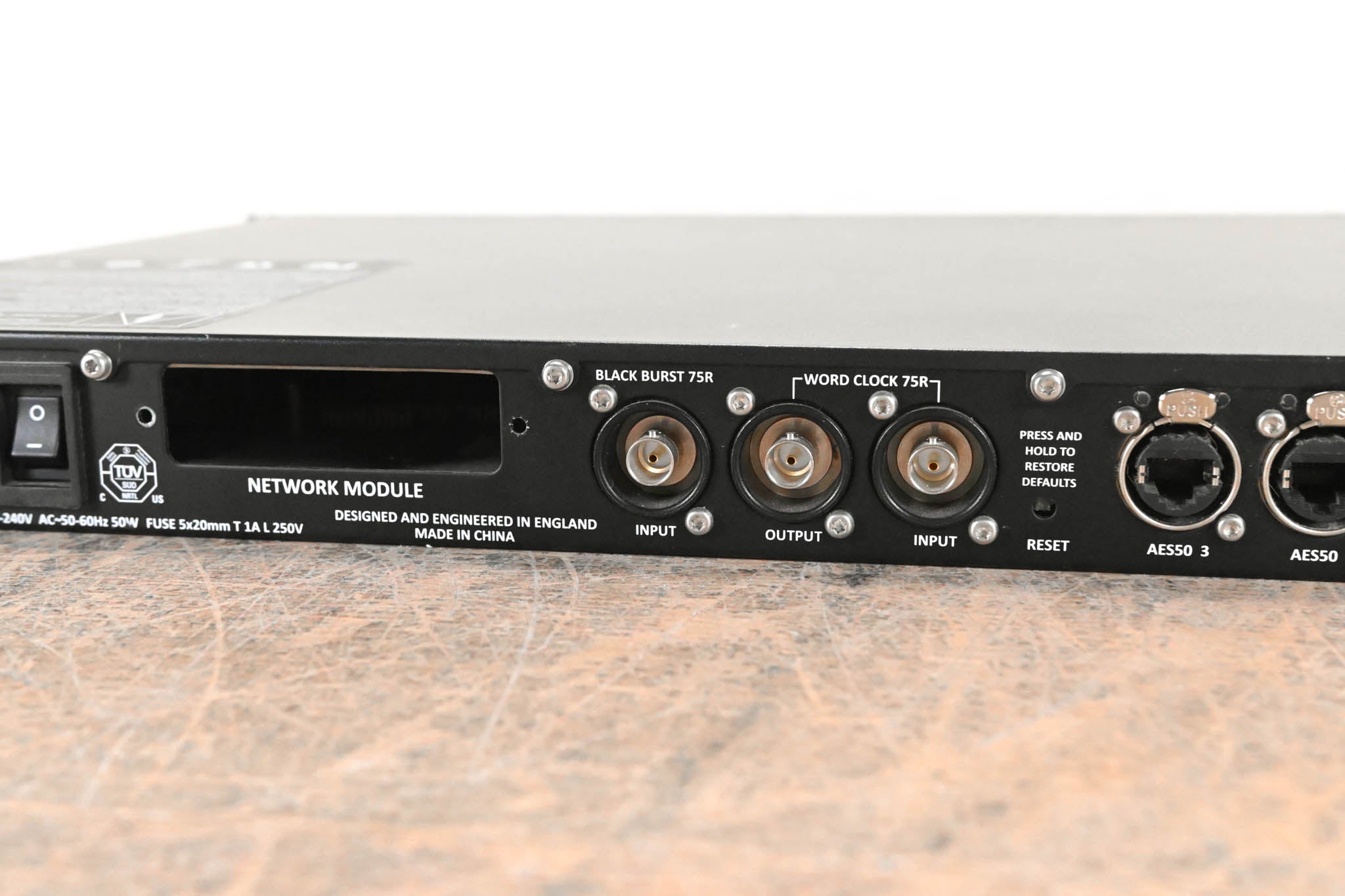 Klark Teknik DN9650 Digital Audio Network Bridge