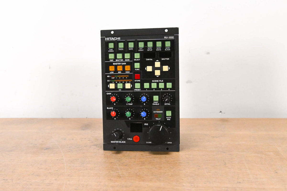 Hitachi RU-1000VR Remote Control Panel