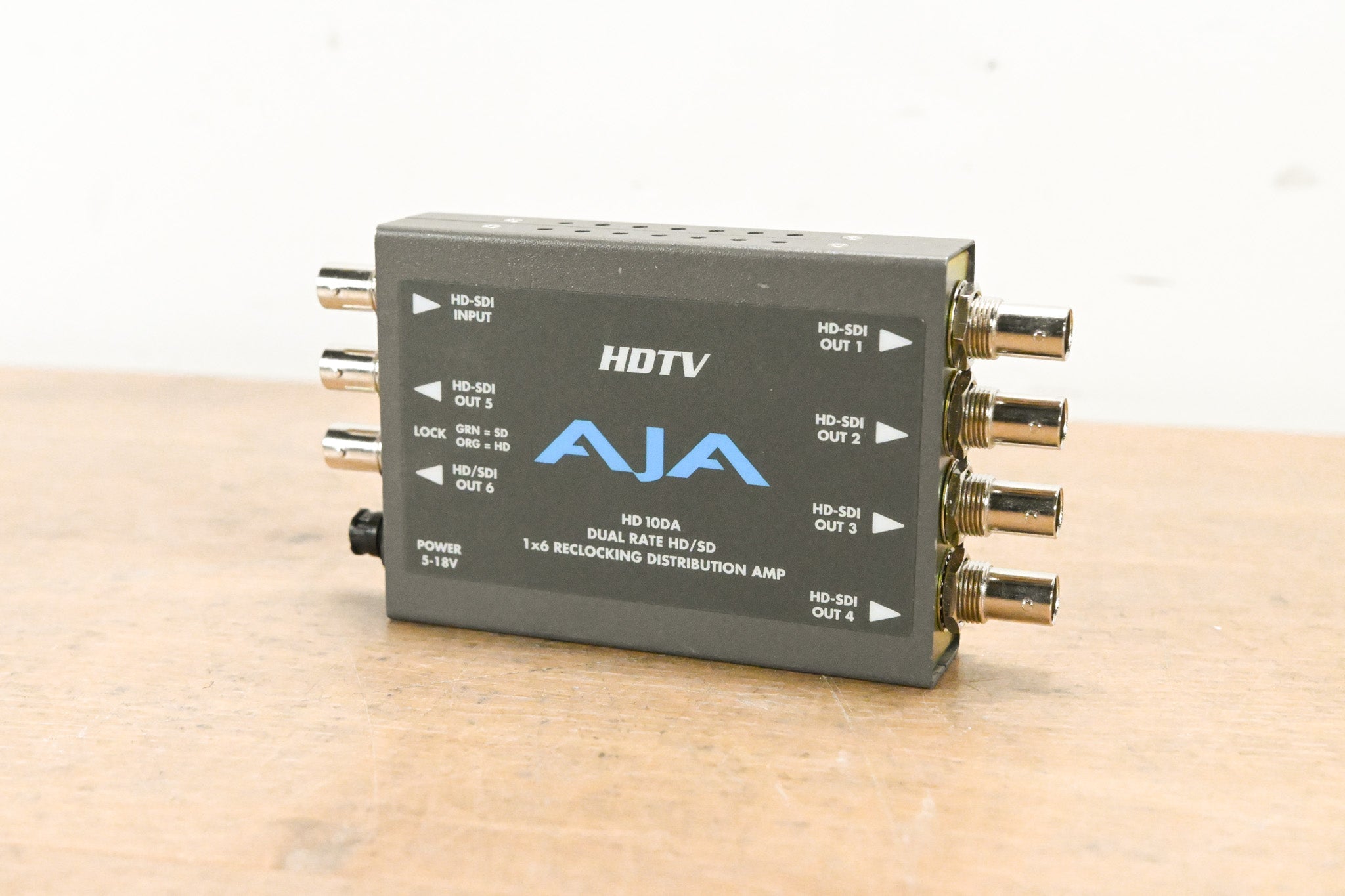 AJA HD10DA 1x6 Distribution Amplifier (NO POWER SUPPLY)