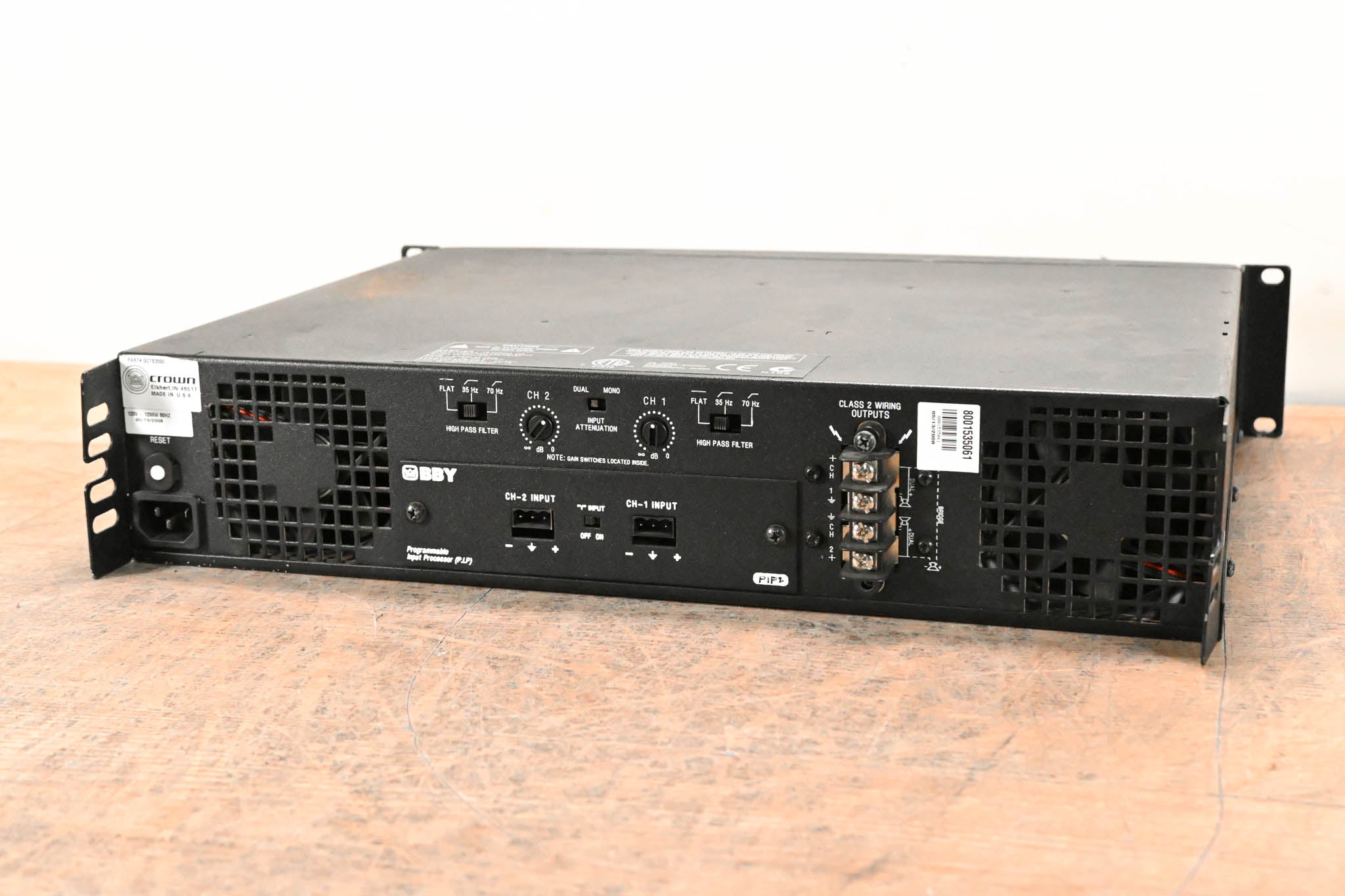 Crown CTs 2000 2-Channel 1000W Power Amplifier