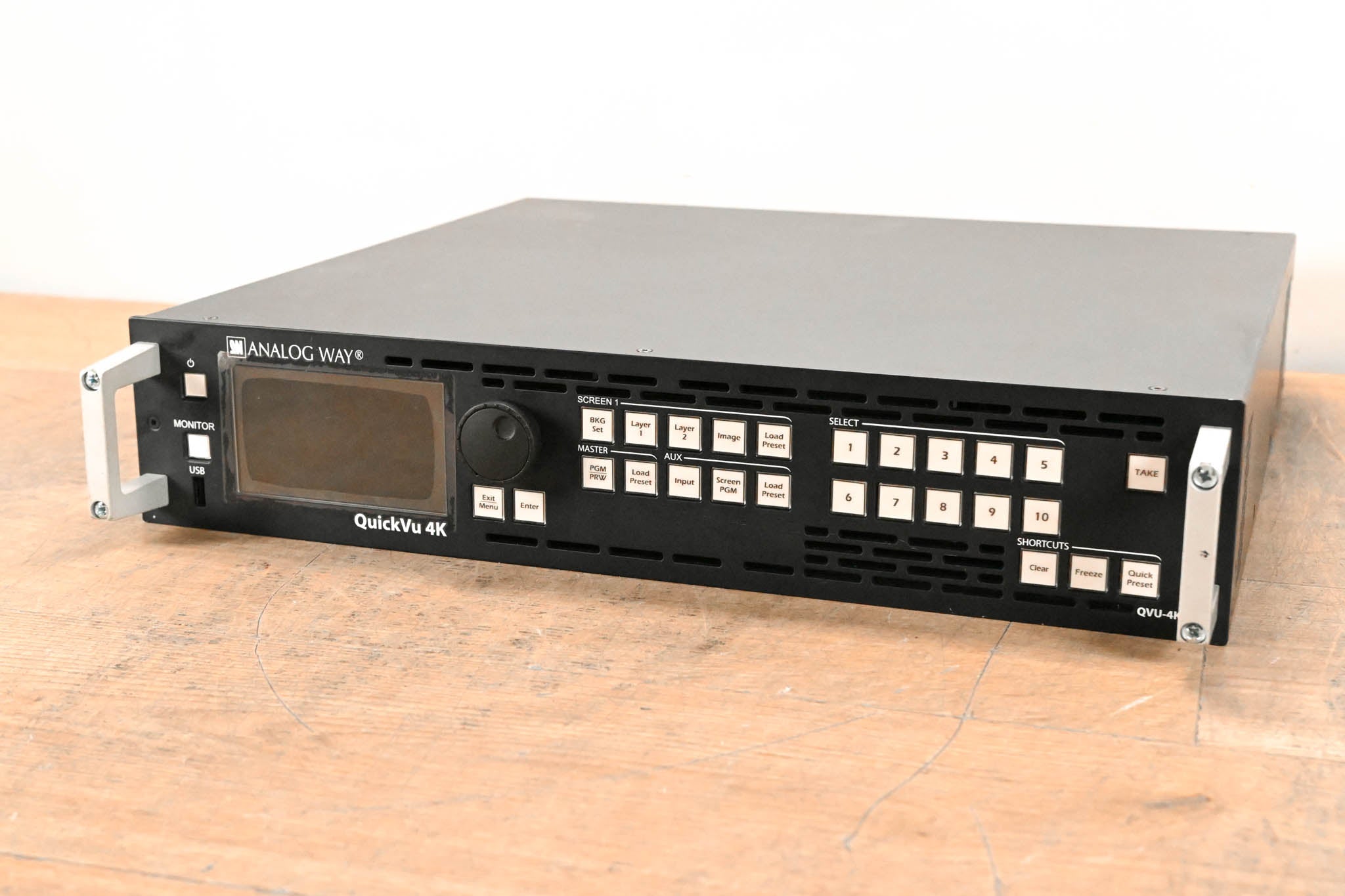 Analog Way QVU-4K QuickVu 4K Seamless Presentation Switcher
