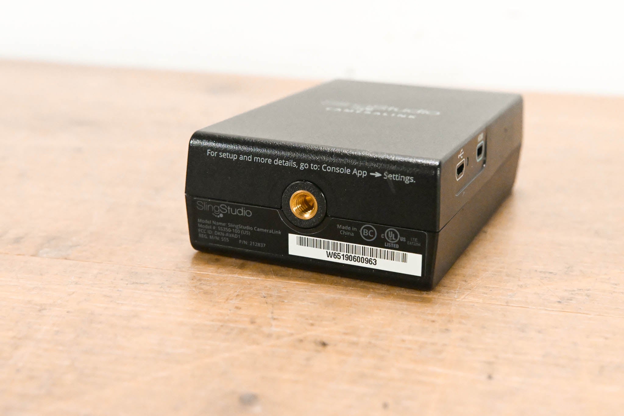 SlingStudio CameraLink