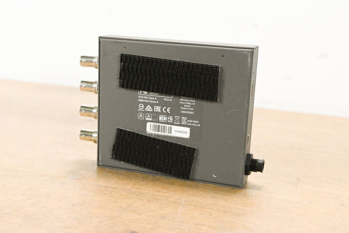 AJA HA5-4K 4K HDMI to 4K SDI Mini Converter (NO POWER SUPPLY)