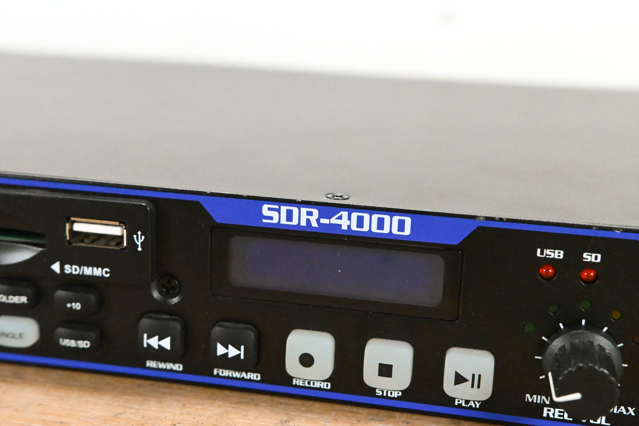 VocoPro SDR-4000 Dual Digital USB/SD Audio Recorder