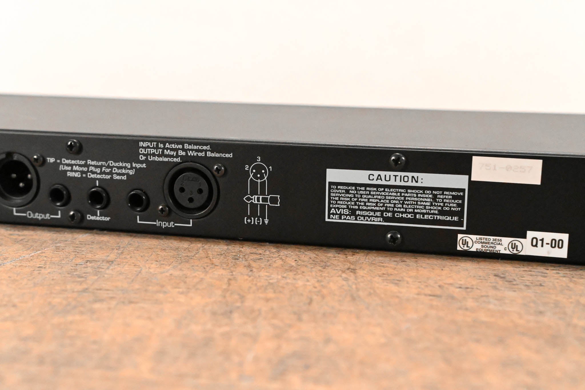 Ashly CLX-51 Peak Compressor/Limiter