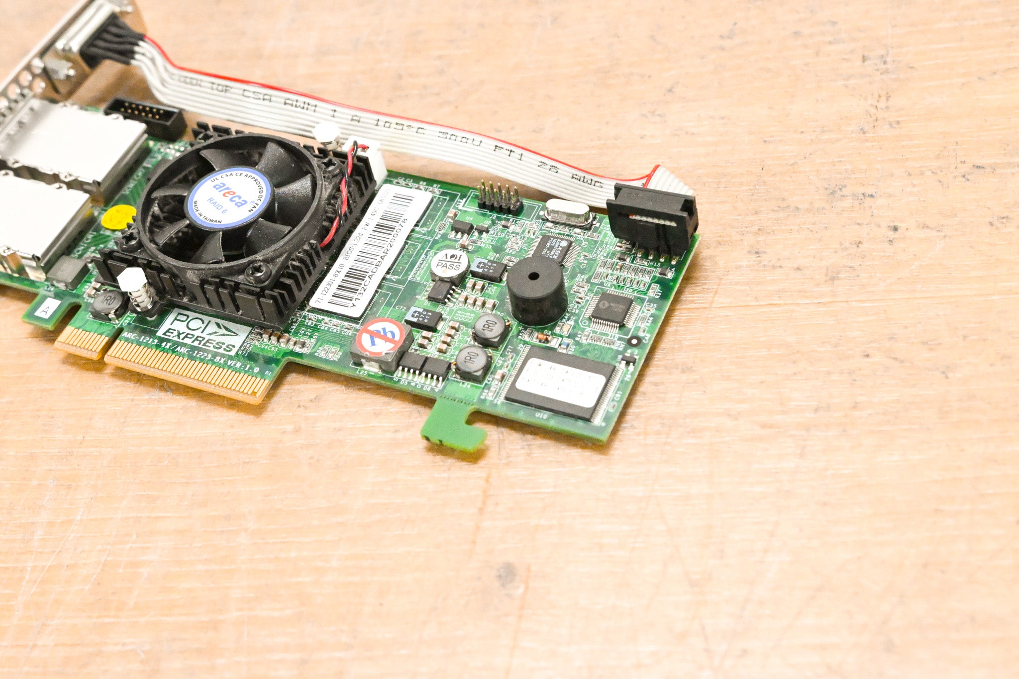 Areca ARC-1223-8X Ver 1.0 SAS RAID card