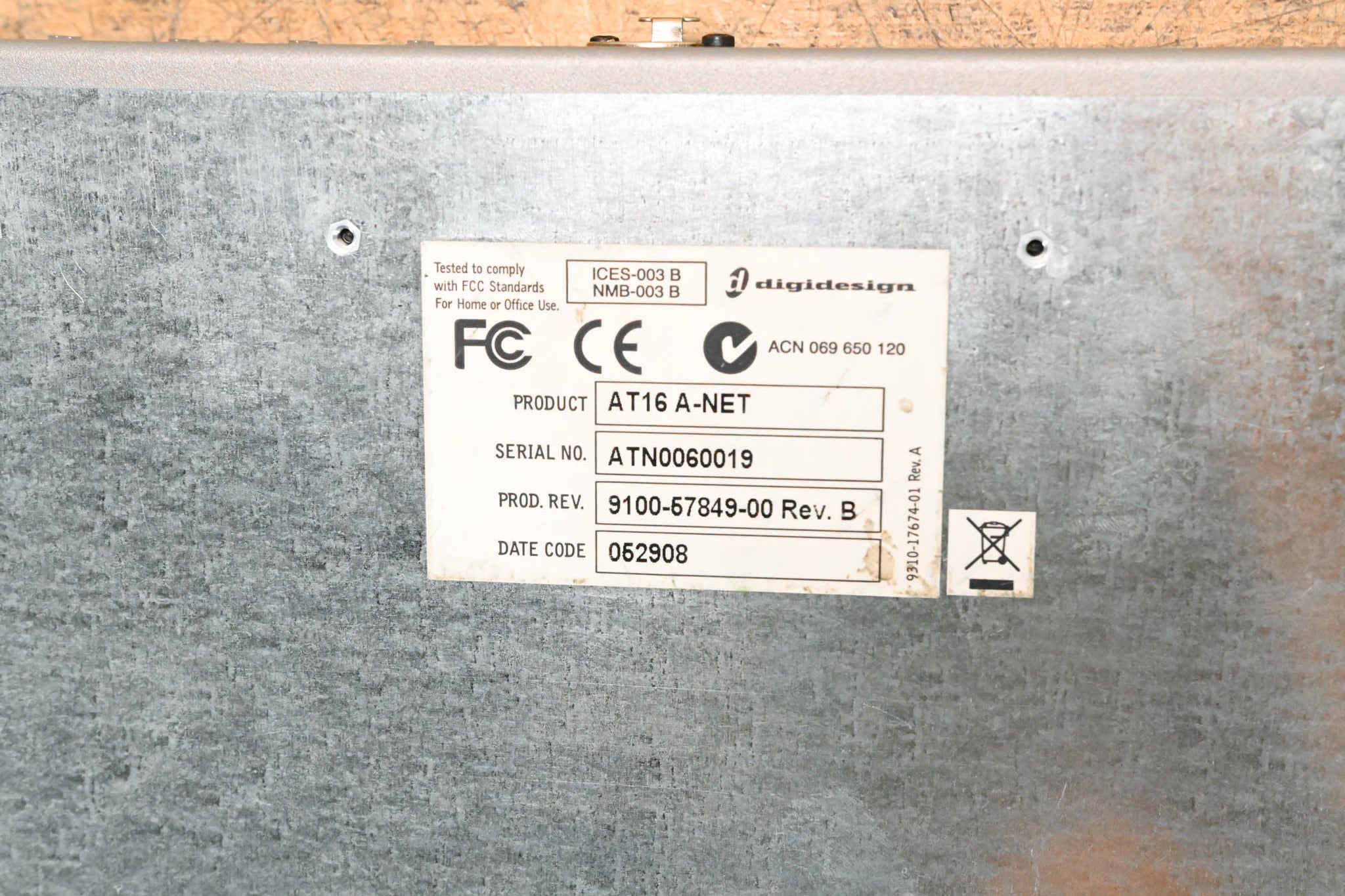 AVID AT16 A-Net Output Card for SC48 Console