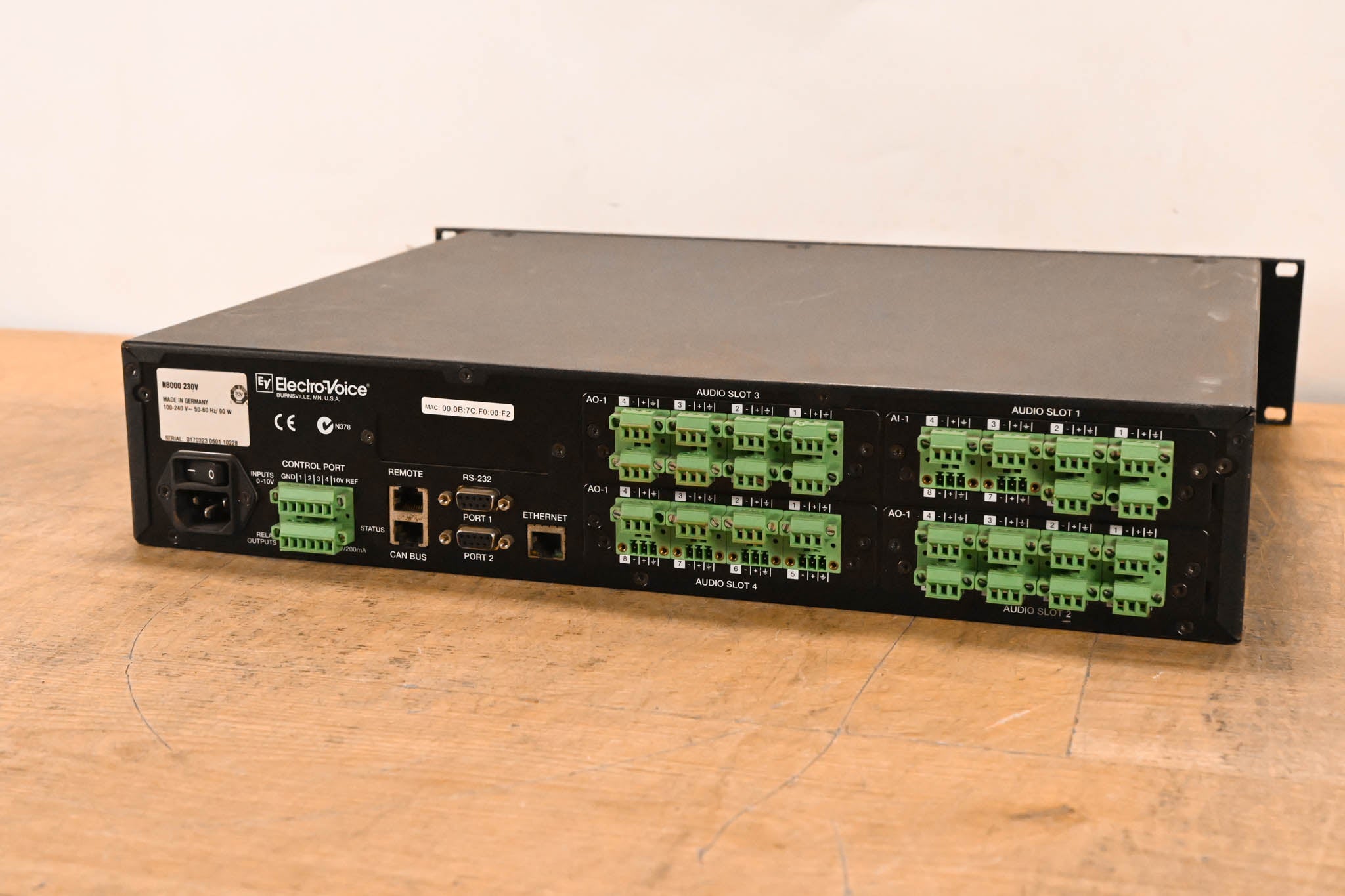 Electro-Voice (EV) N8000 NetMax Digital Matrix Controller