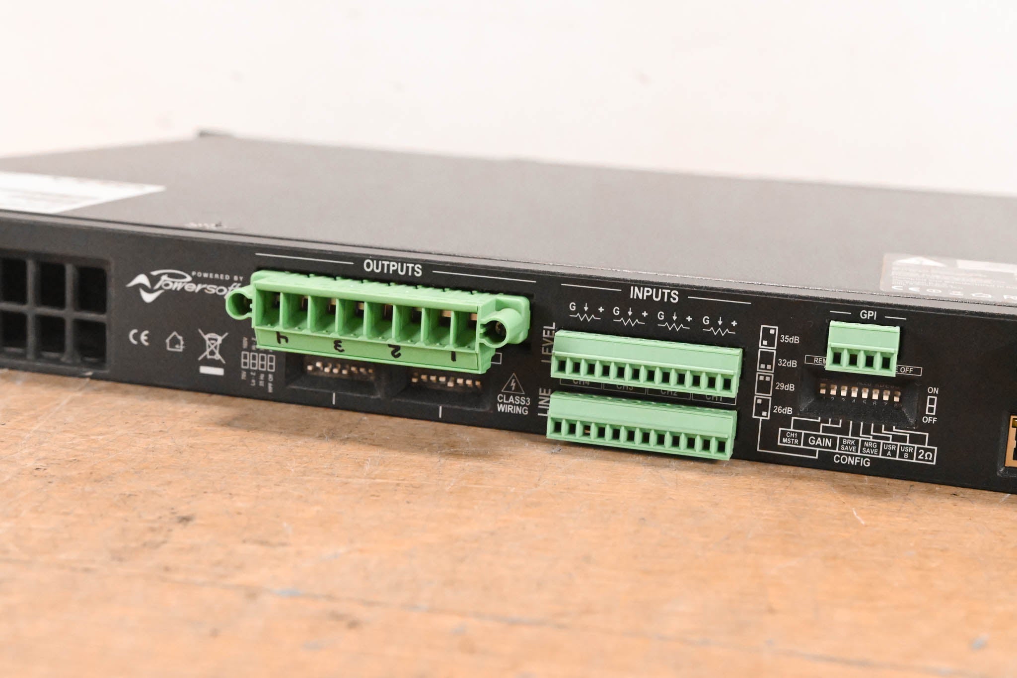 Void Bias Q2 4-Channel DSP Power Amplifier w/ Dante CG01W6Z